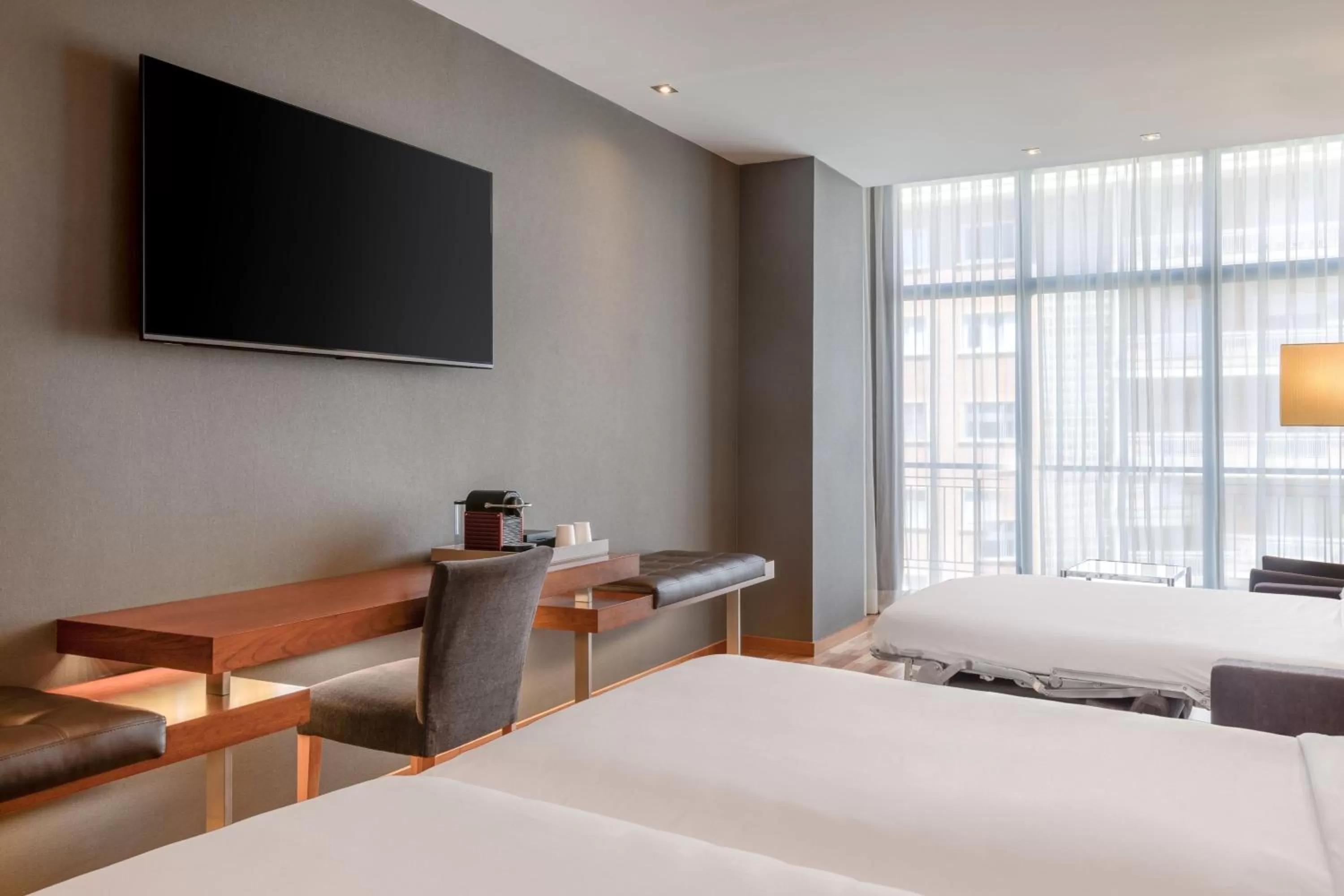 Photo of the whole room, Bed in AC Hotel Aitana by Marriott