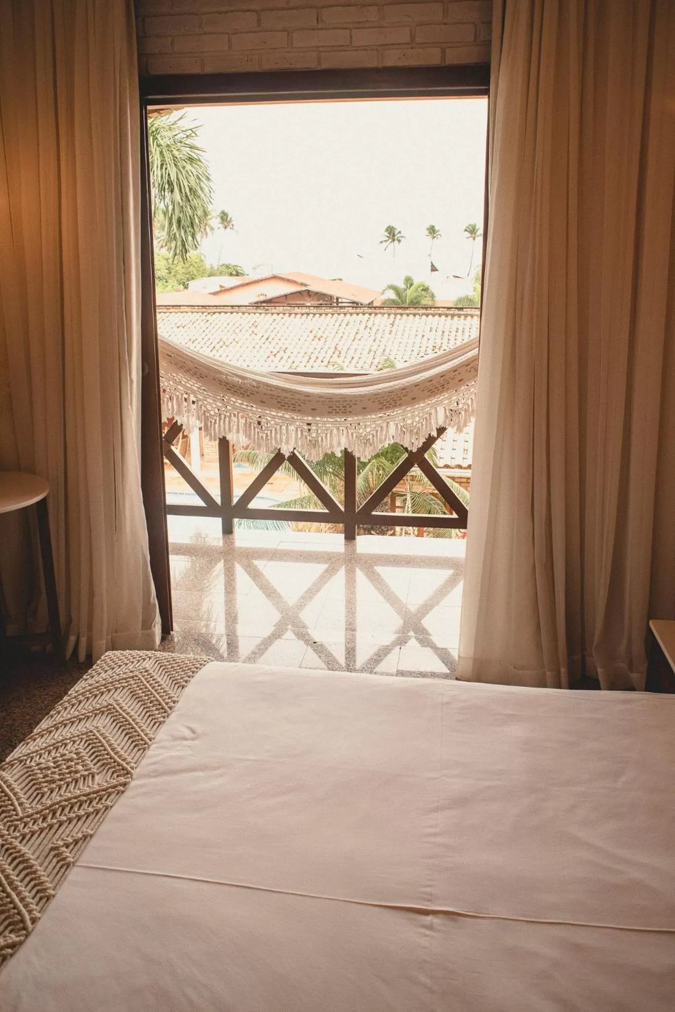 Bed in Hotel Vento Brasil