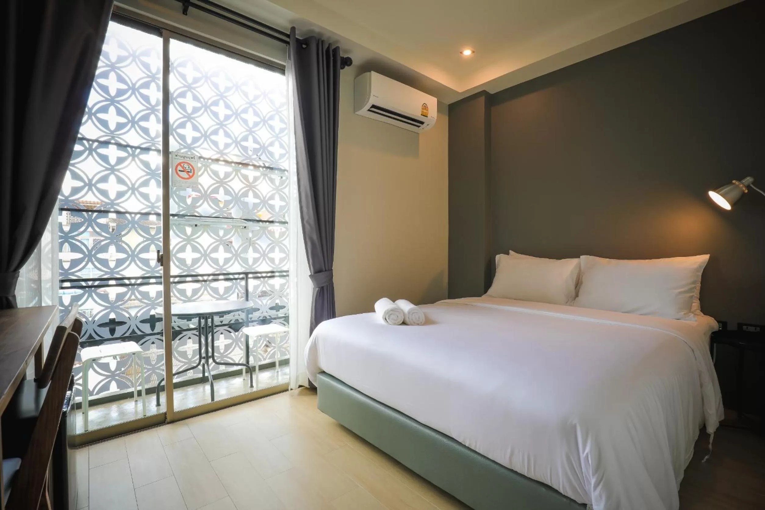 Bed in Get GuestHouse 2 ( Sangsri soi 4)