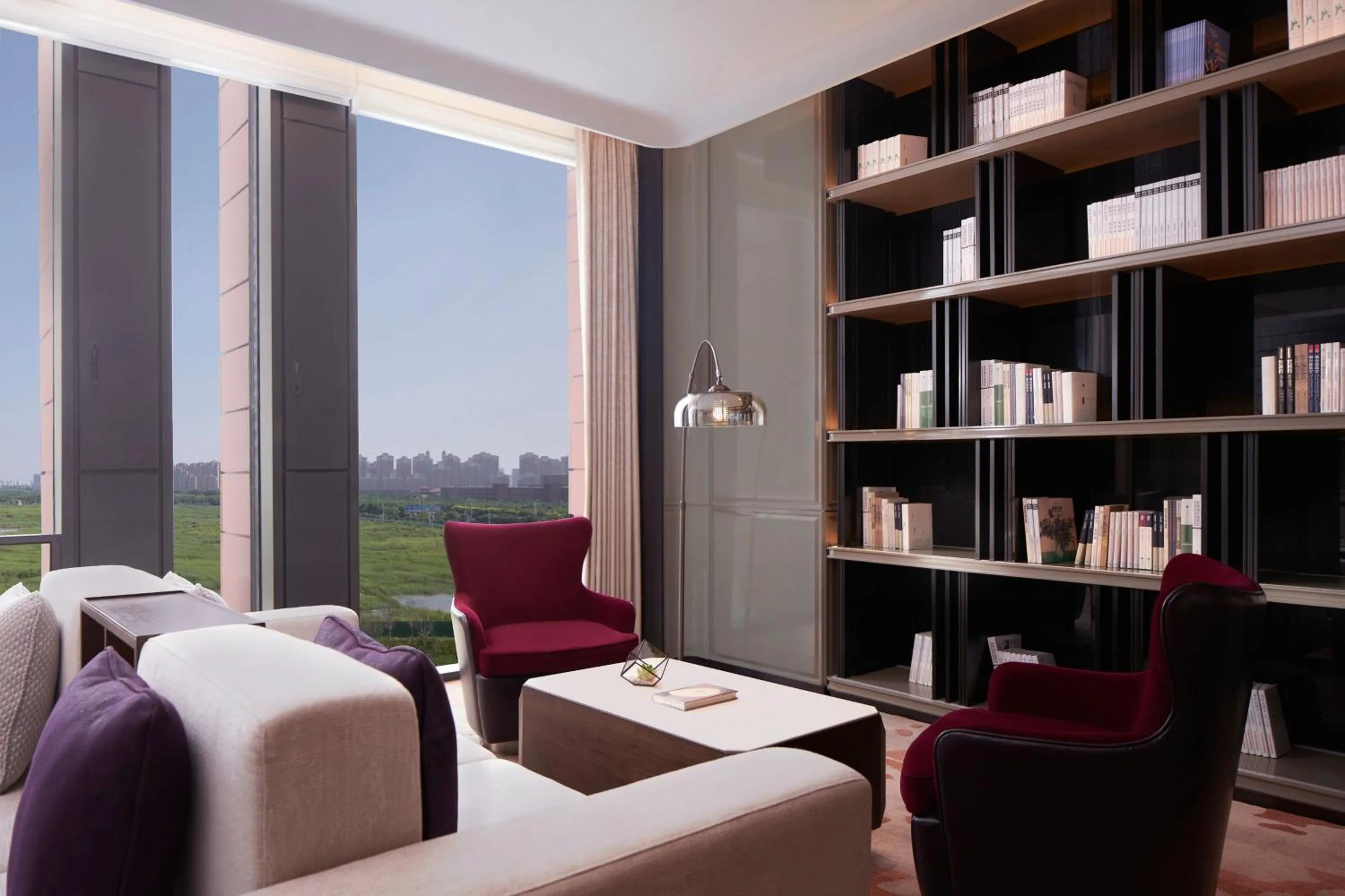 Lounge or bar in Tianjin Marriott Hotel National Convention and Exhibition Center