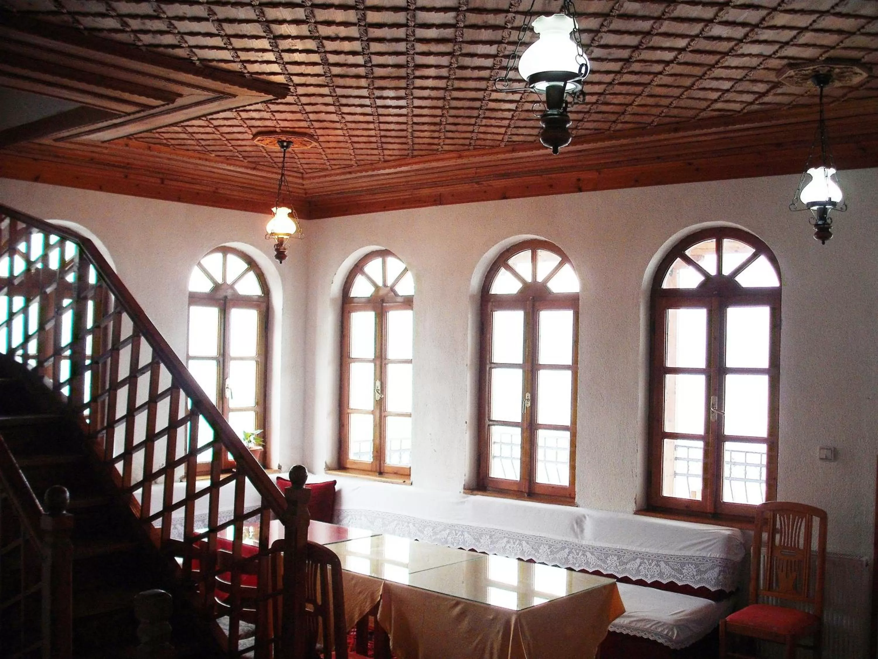 Communal lounge/ TV room in Hotel Kalemi