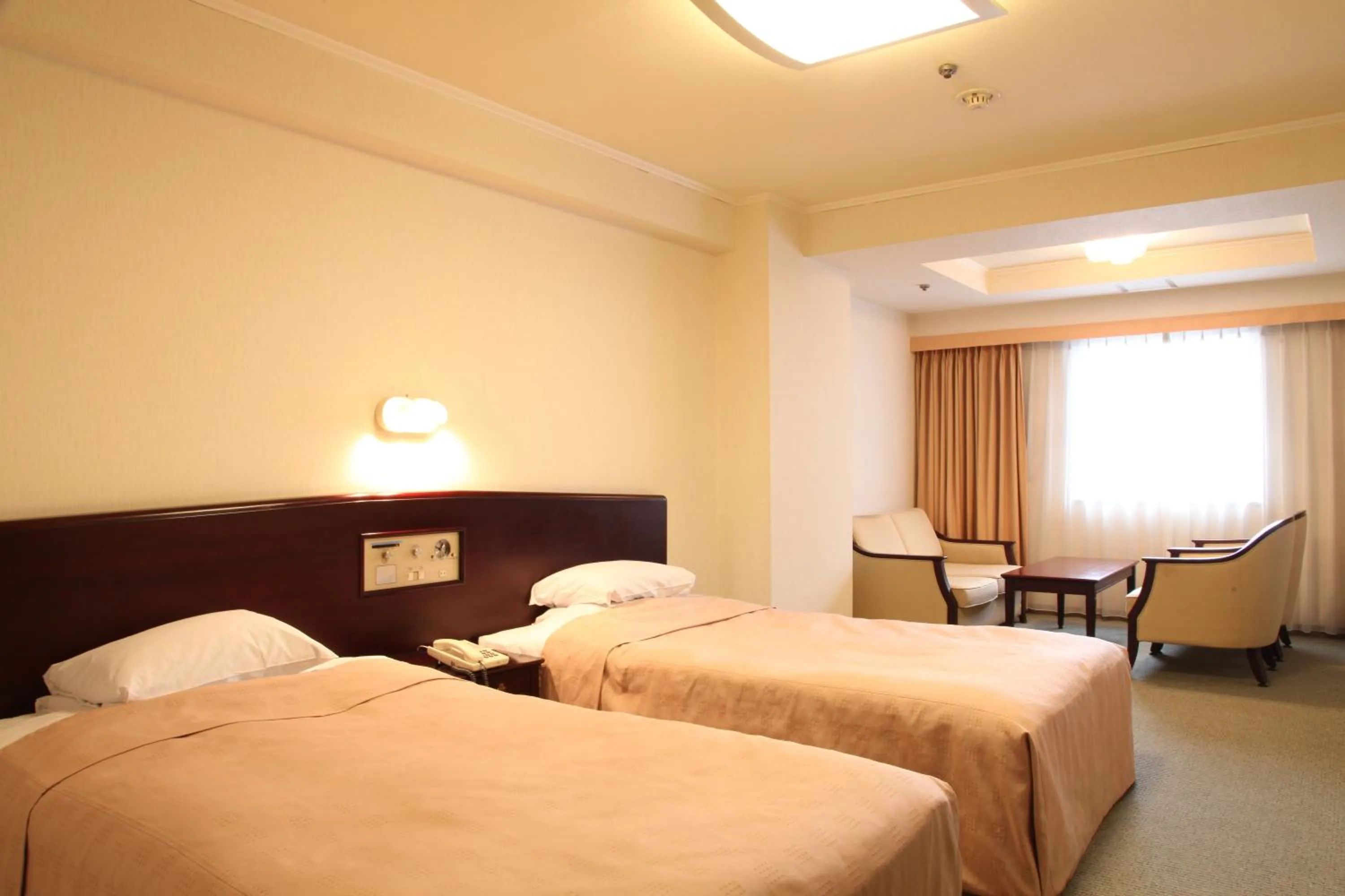 Photo of the whole room, Bed in Morioka Grand Hotel Annex