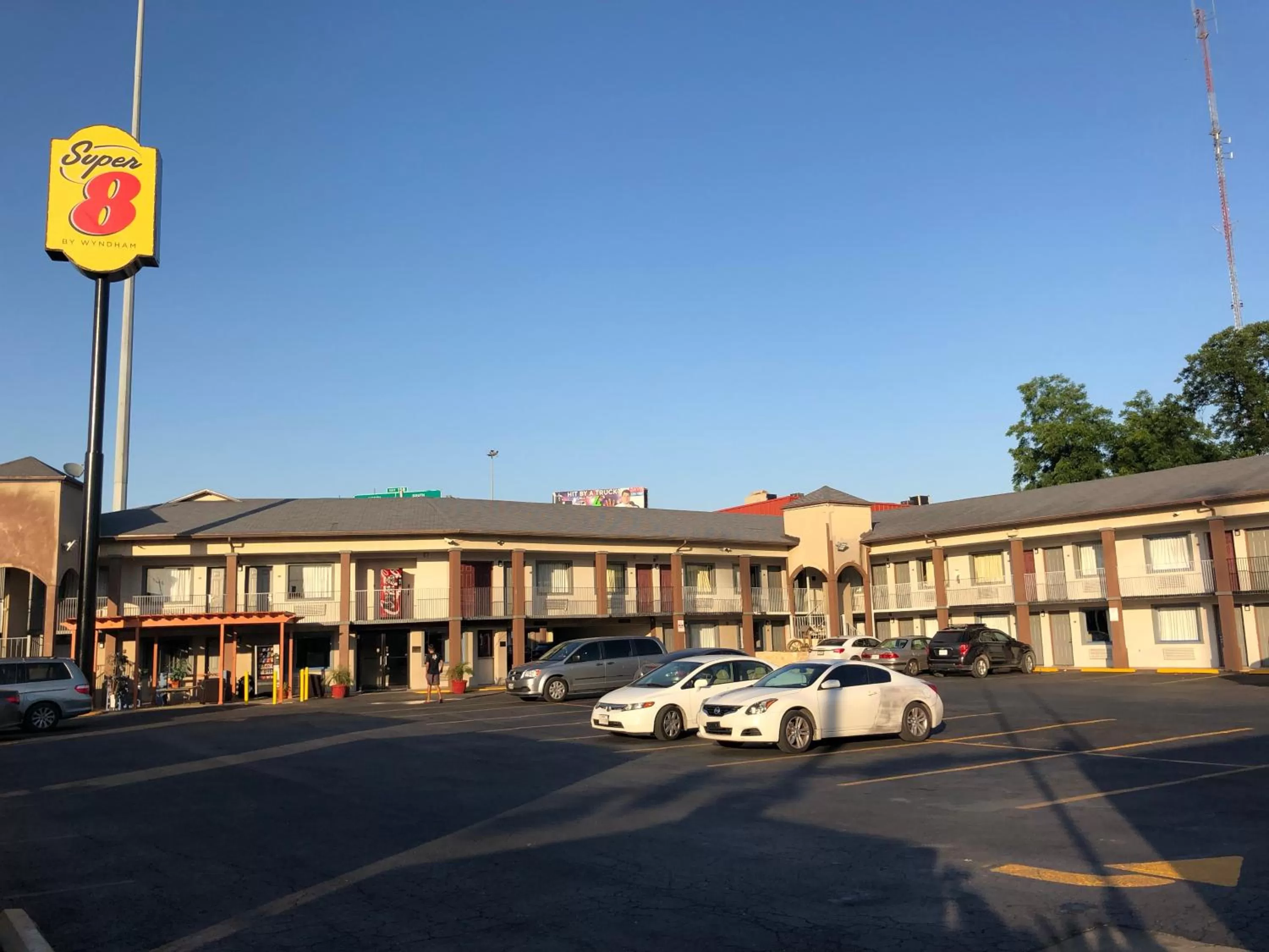 Property building in Super 8 by Wyndham San Antonio Pearl District Downtown