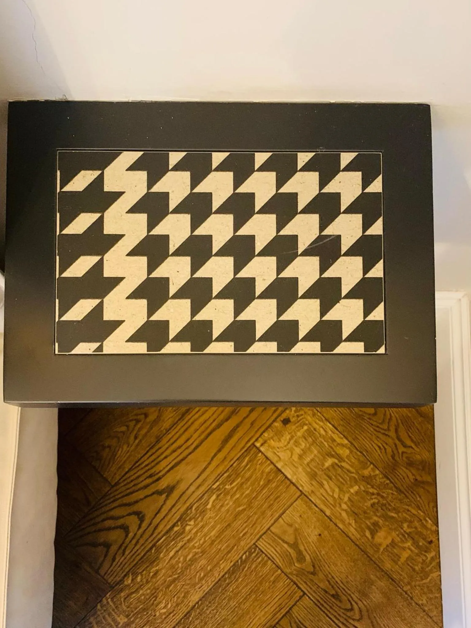 Decorative detail in Palazzo Baj in Trastevere