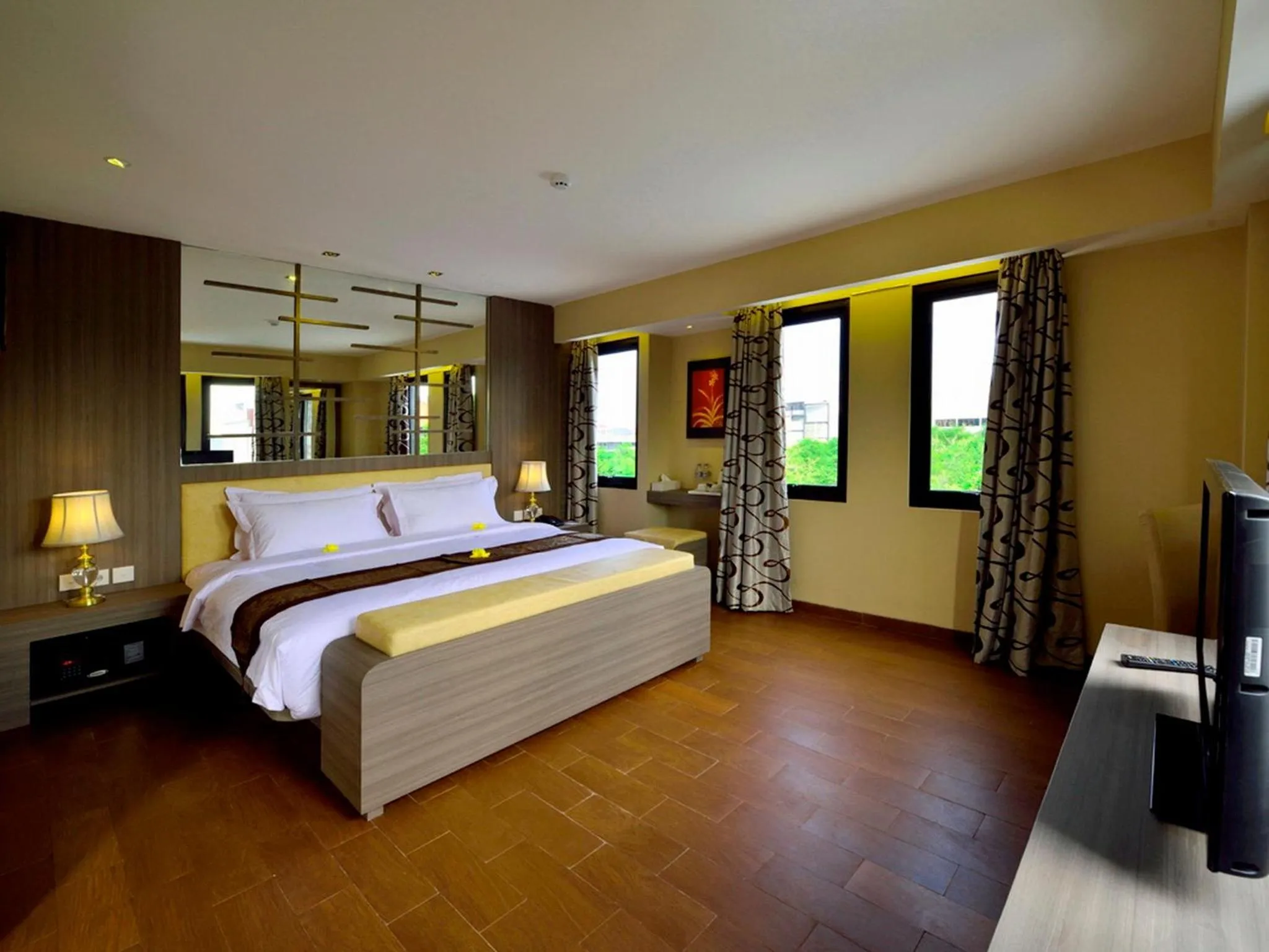 Bedroom, Bed in Serela Kuta by KAGUM Hotels