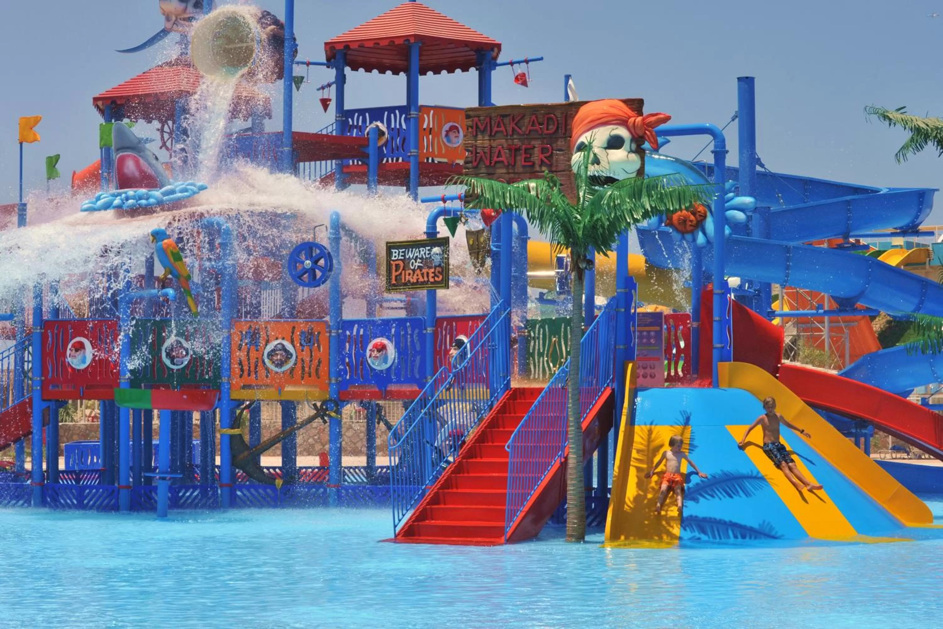 Aqua park in JAZ Neo Saraya Palms