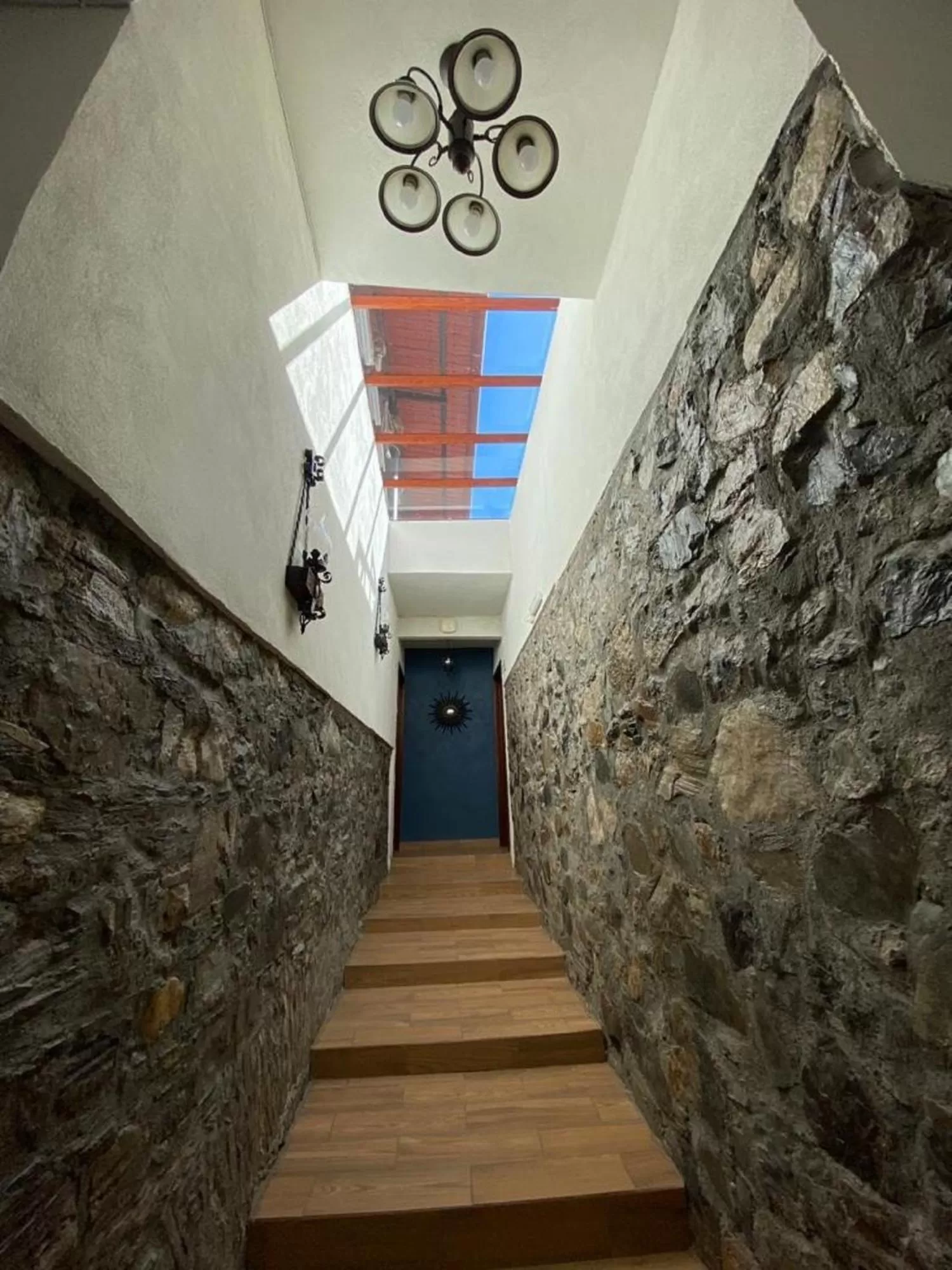 Facade/entrance in Grann Posada Xilitla