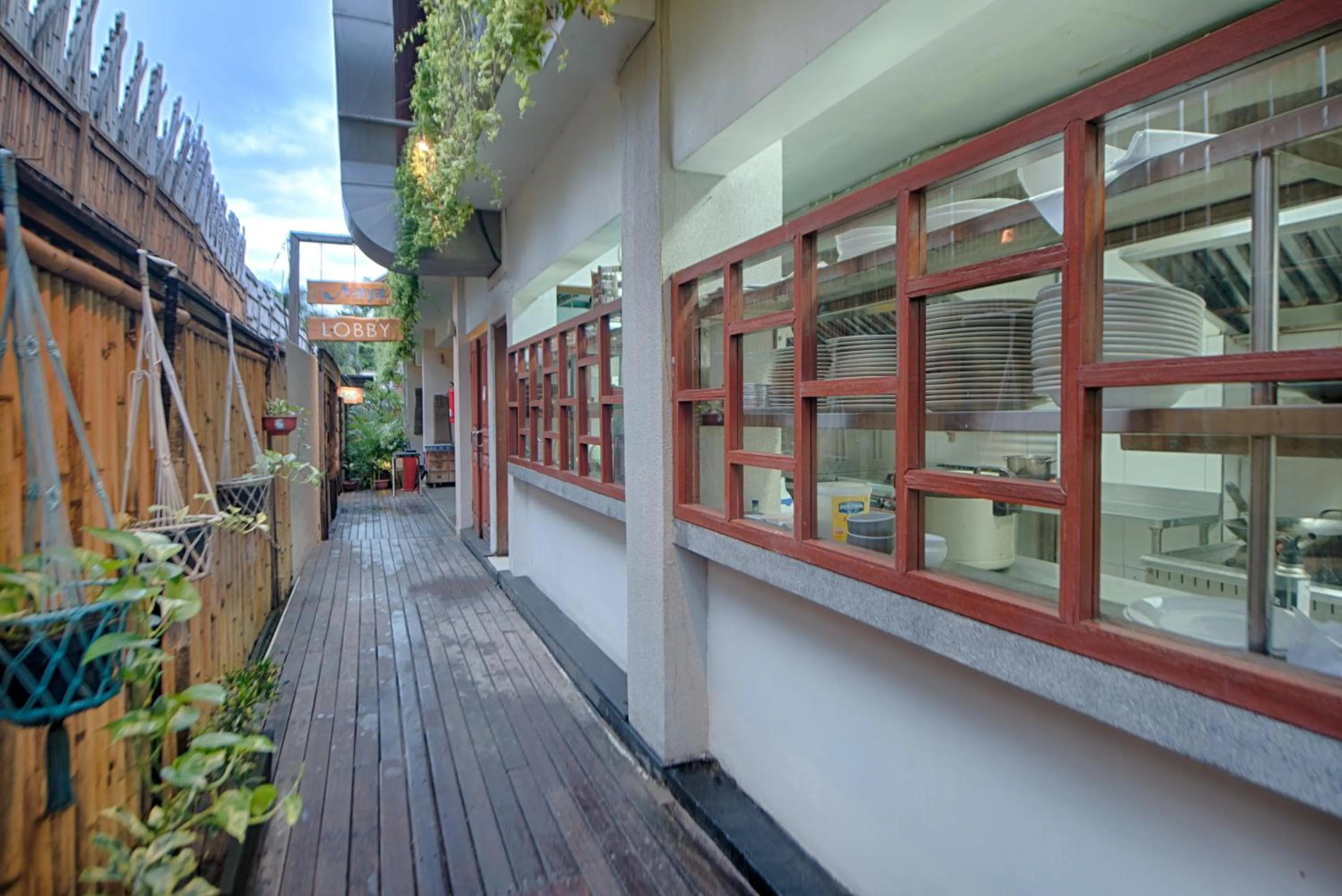 Property building in Natya Hotel Gili Trawangan