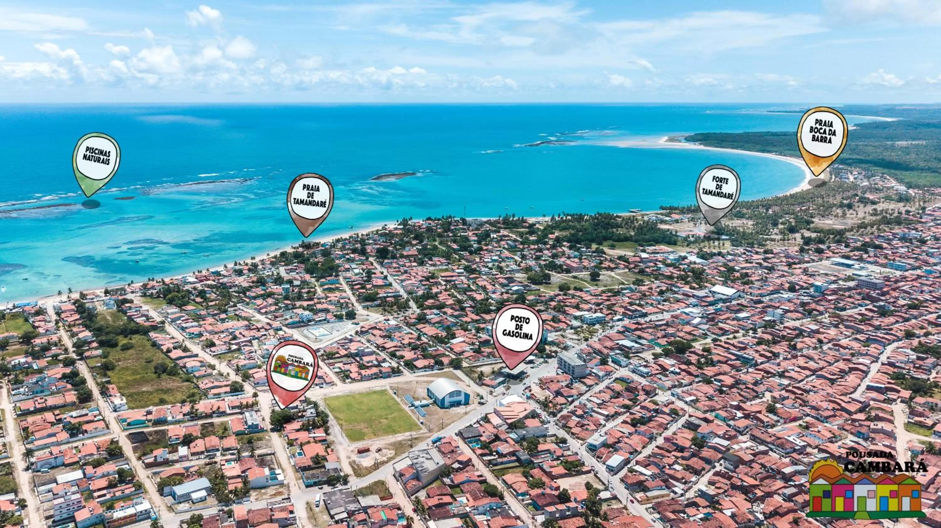 Nearby landmark in Pousada Cambará