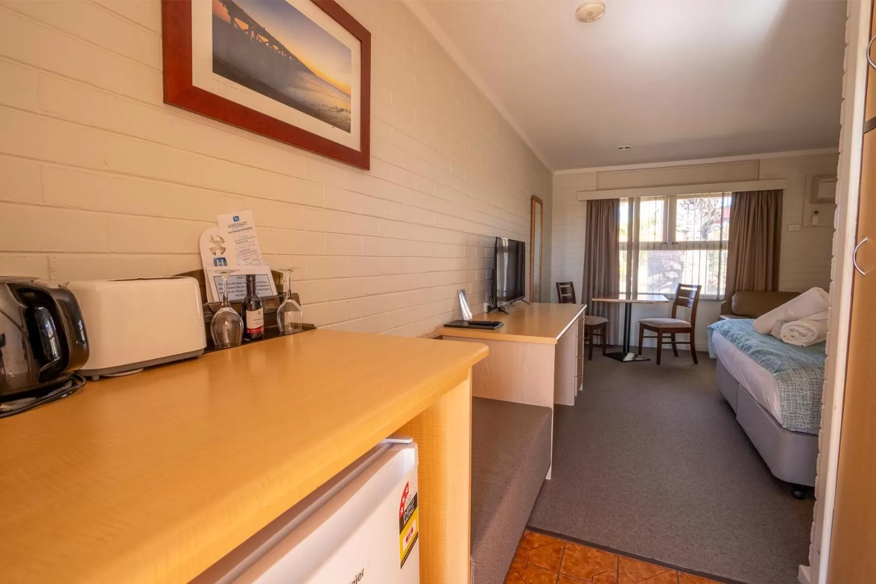 Living room in Hospitality Carnarvon, SureStay Collection by Best Western