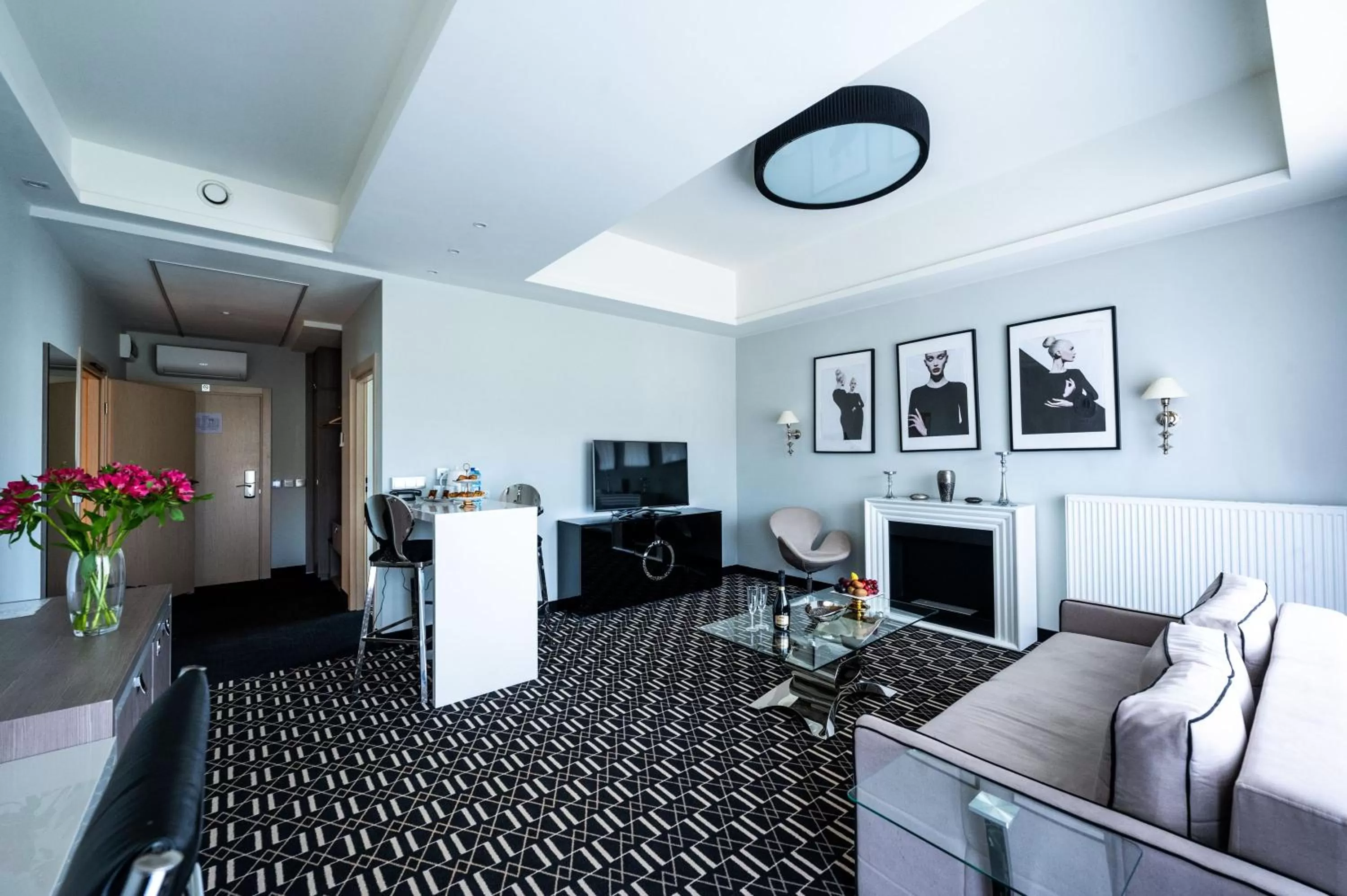 Living room in Hotel Atelia