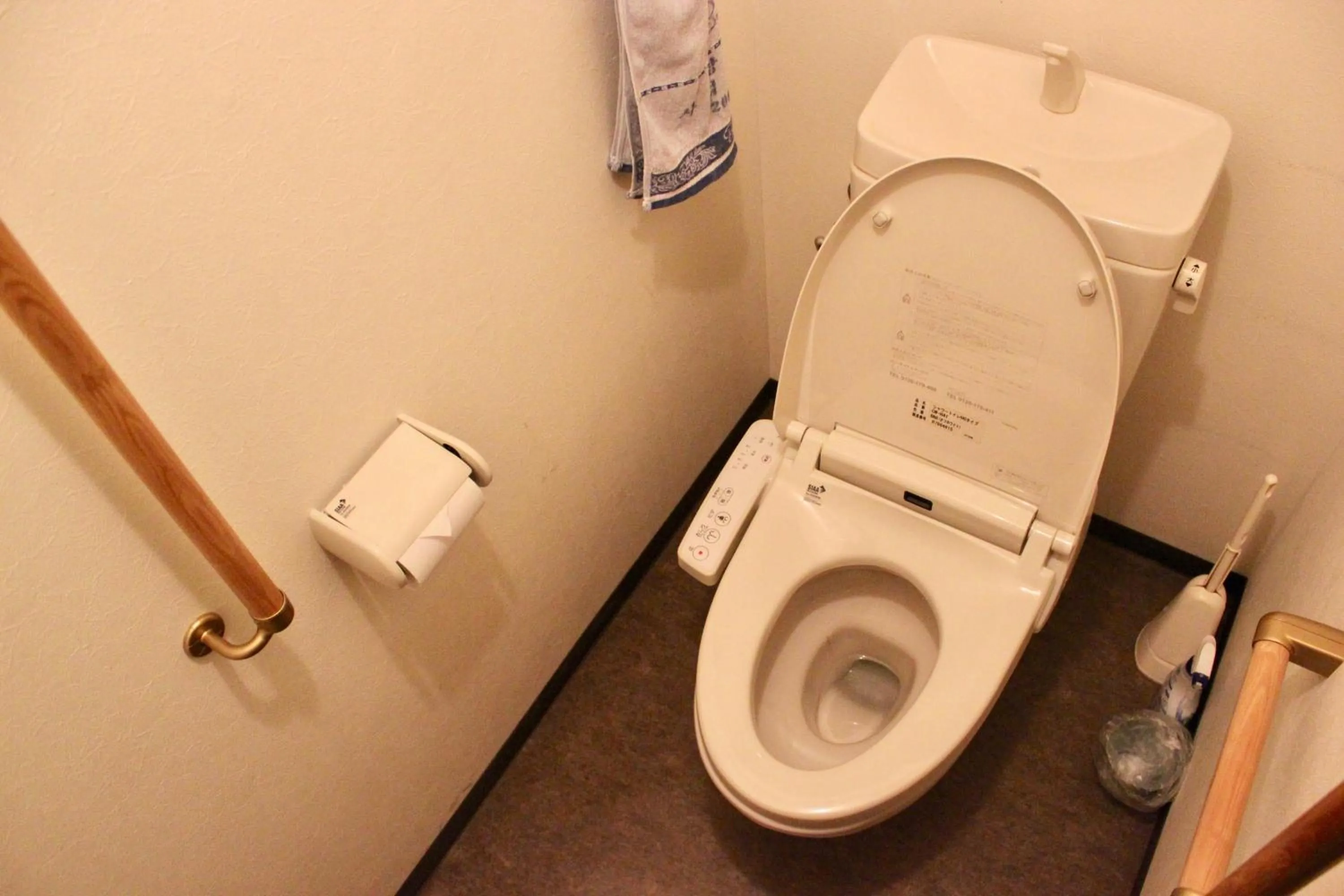 Toilet in Kamagasaki University of the Arts Cafe Garden Guest House aka Cocoroom