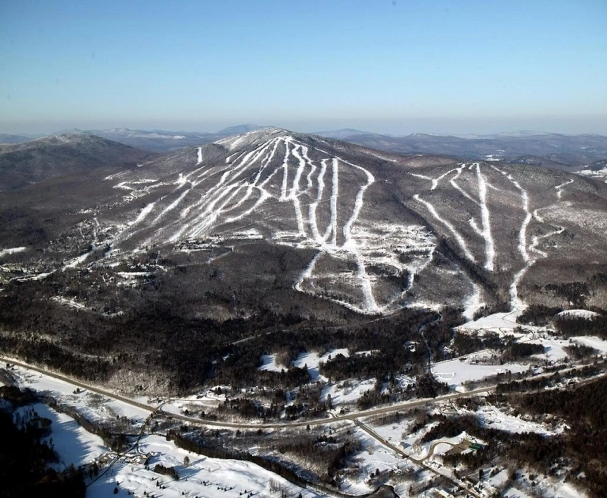 Area and facilities in Winterplace on Okemo Mountain