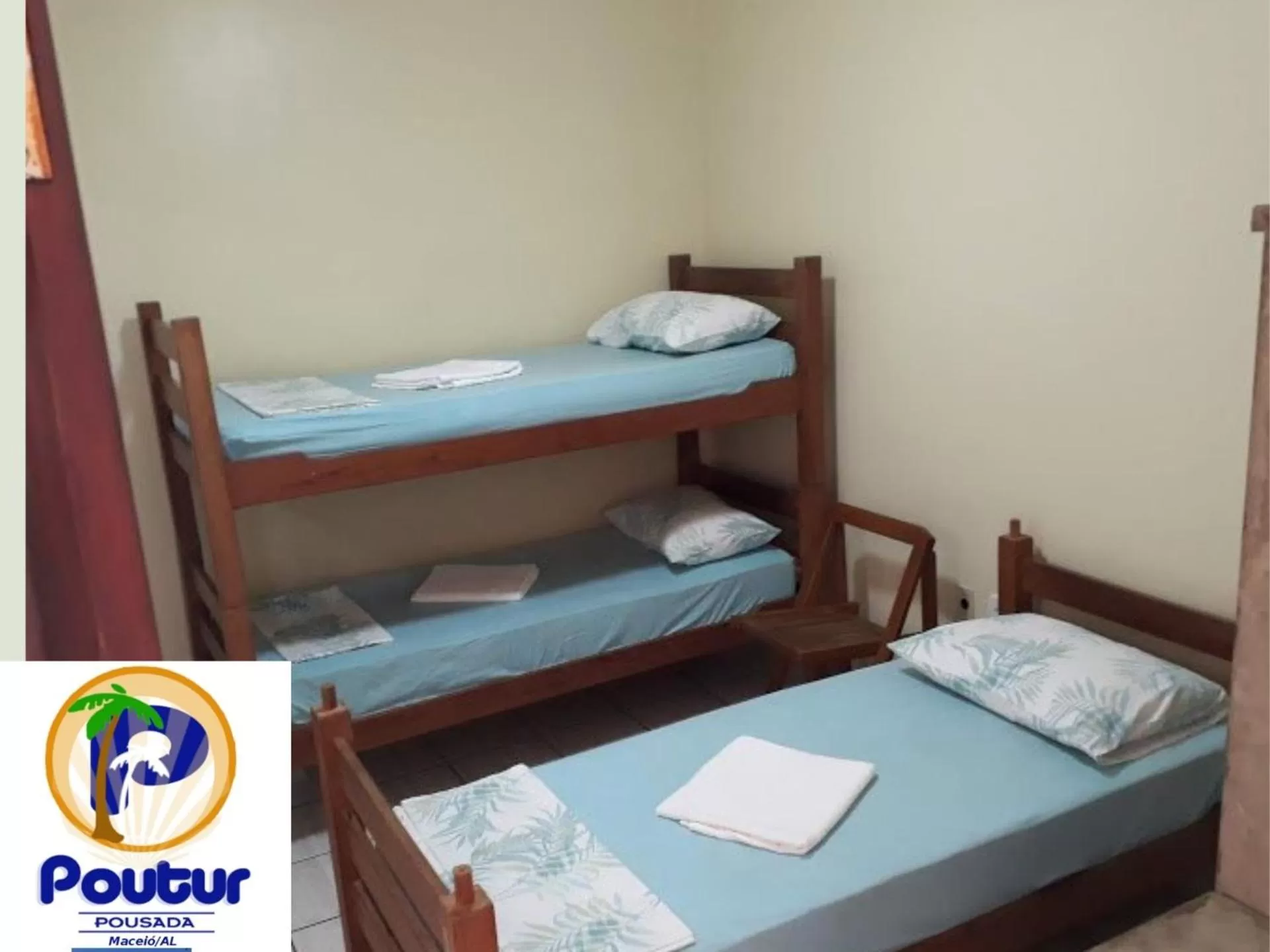 Bunk Bed in Poutur Pousada