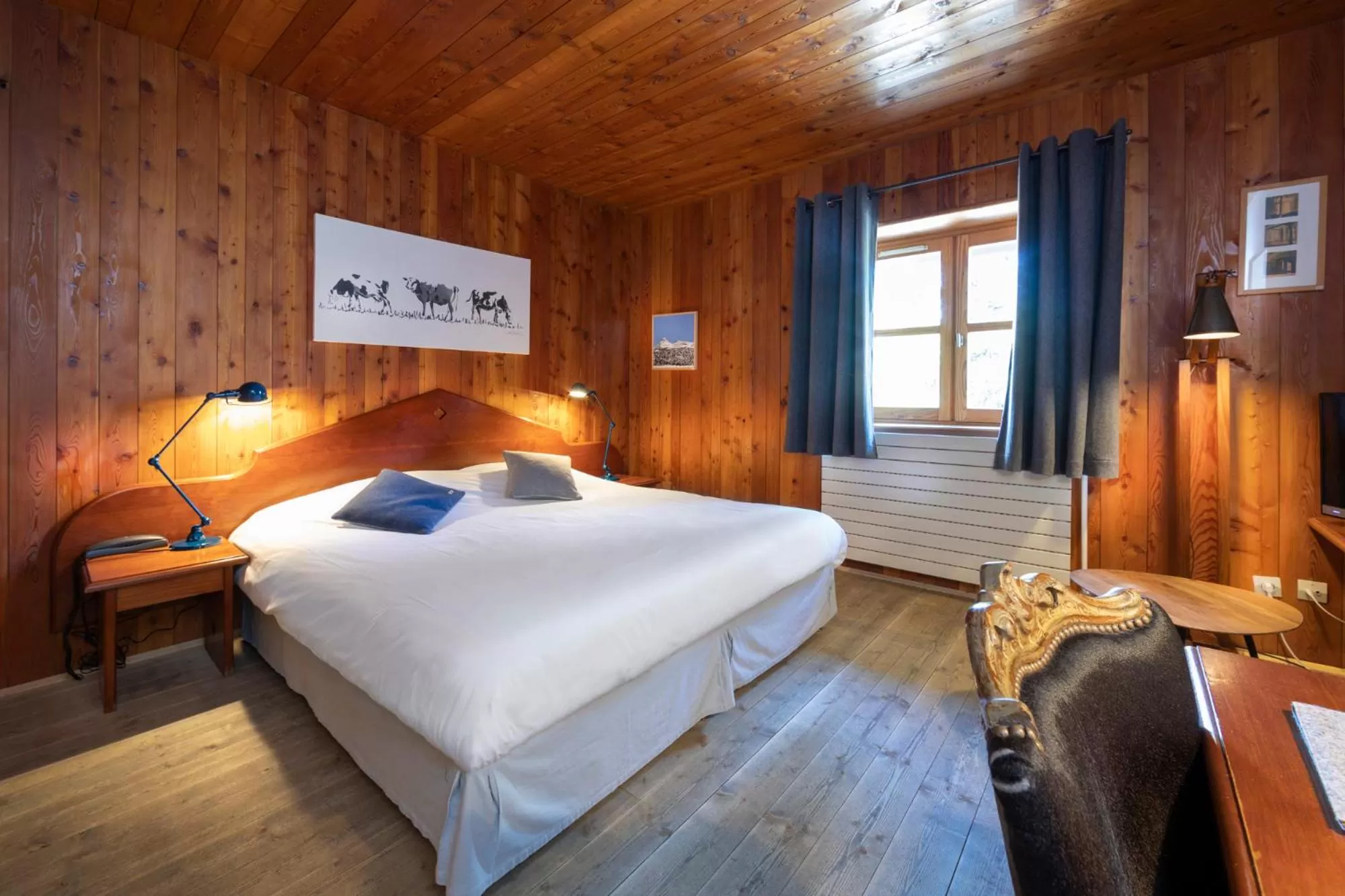 Bed in Hotel du Golf