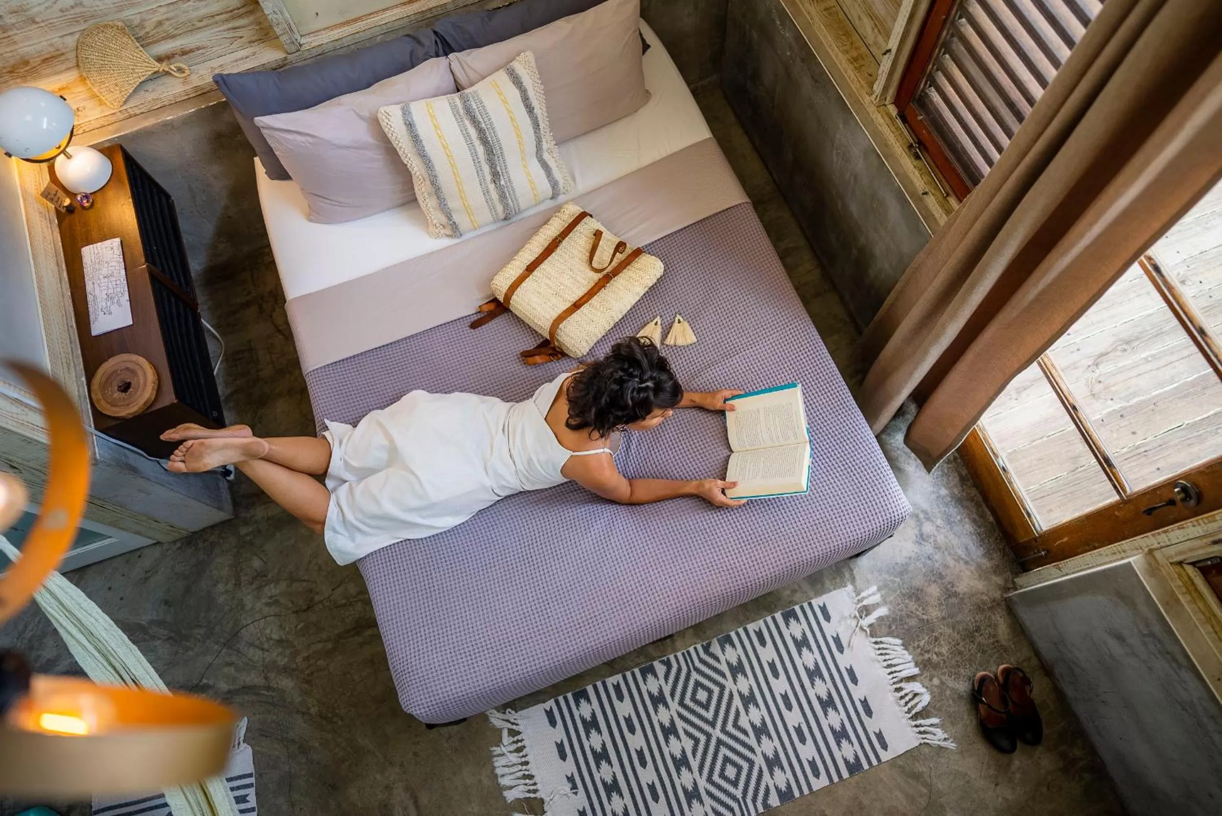 Bed in La Botanica Hotel