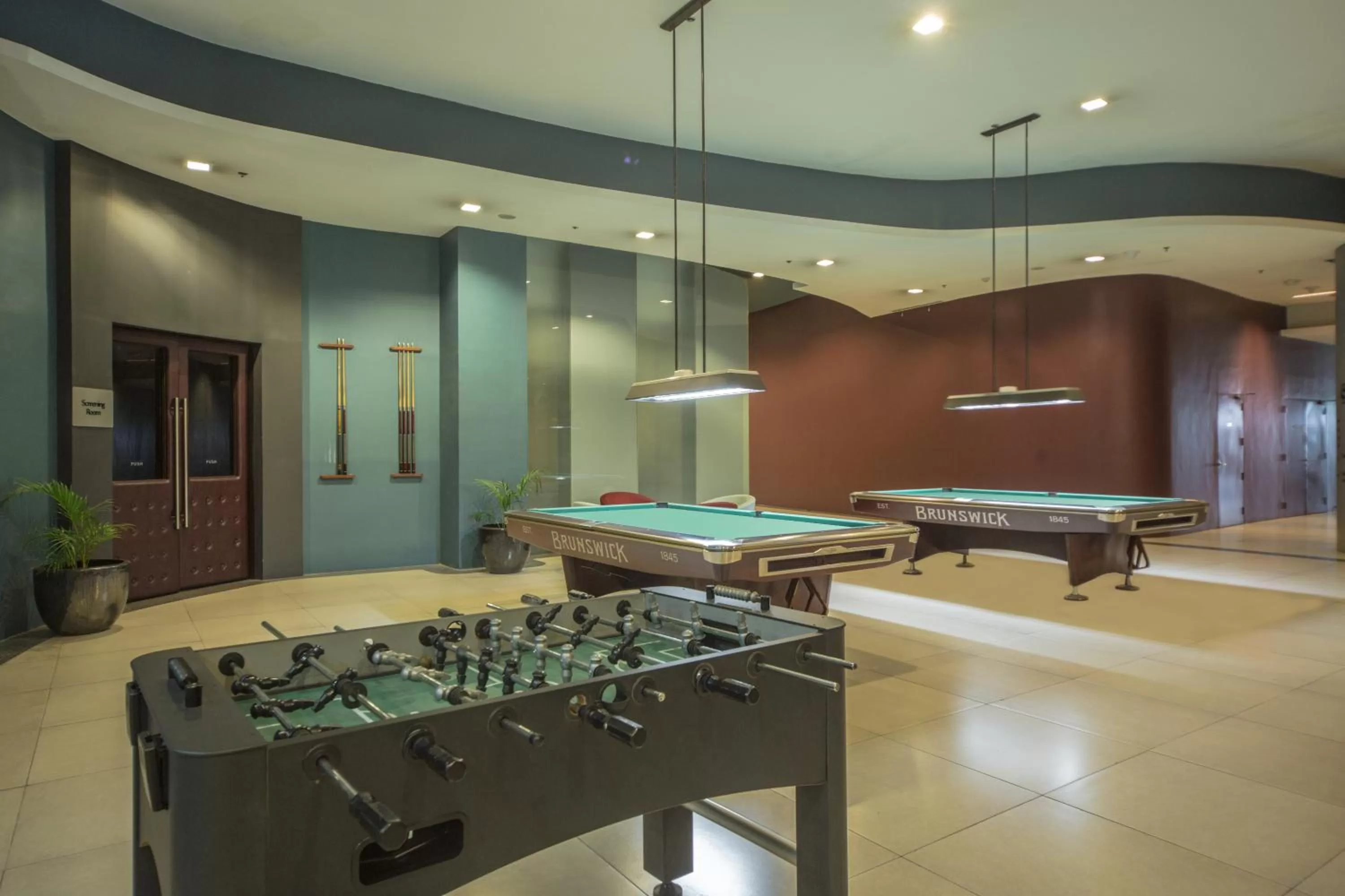 Billiard in The Alpha Suites