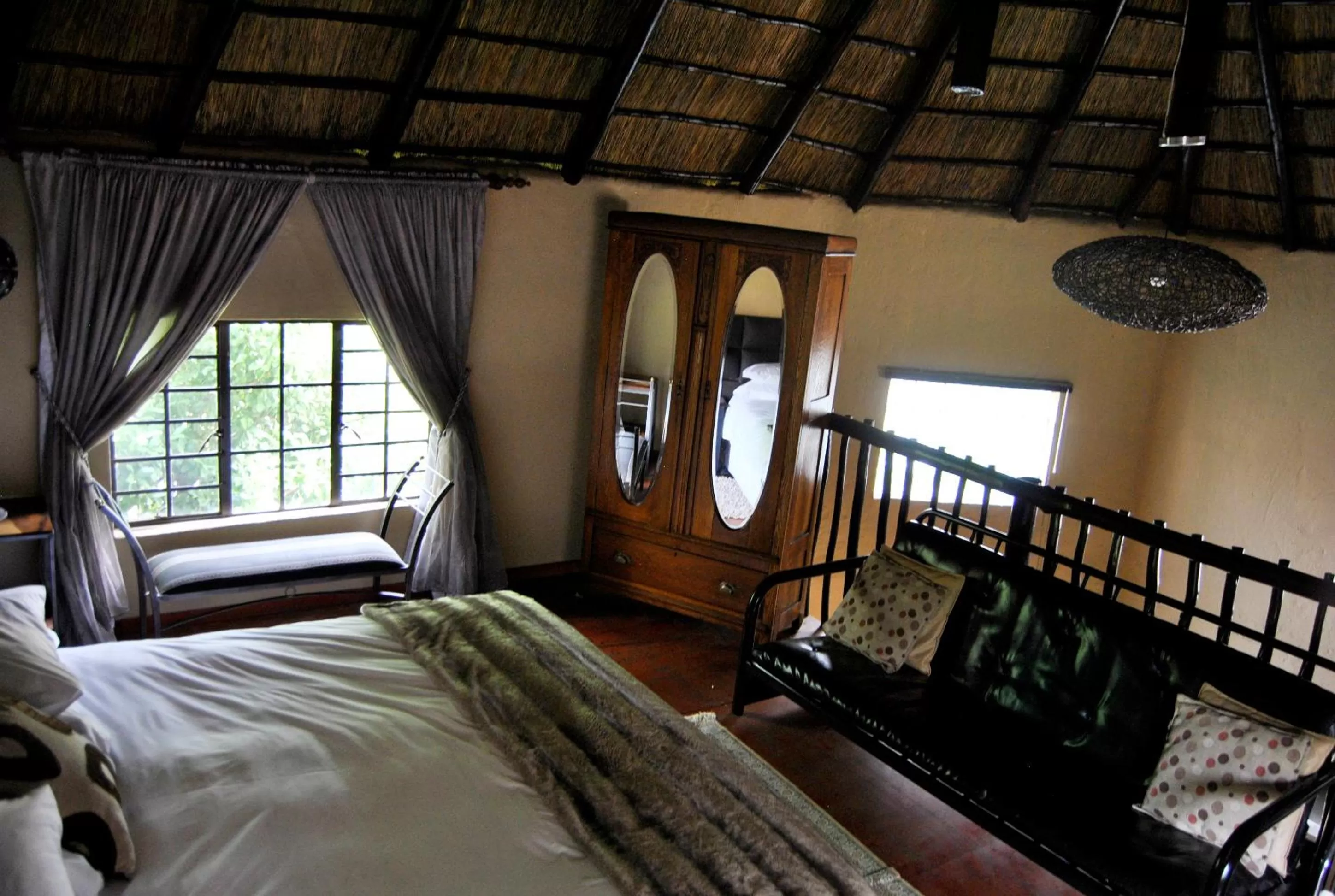 Bed in Birch Tree Cottage