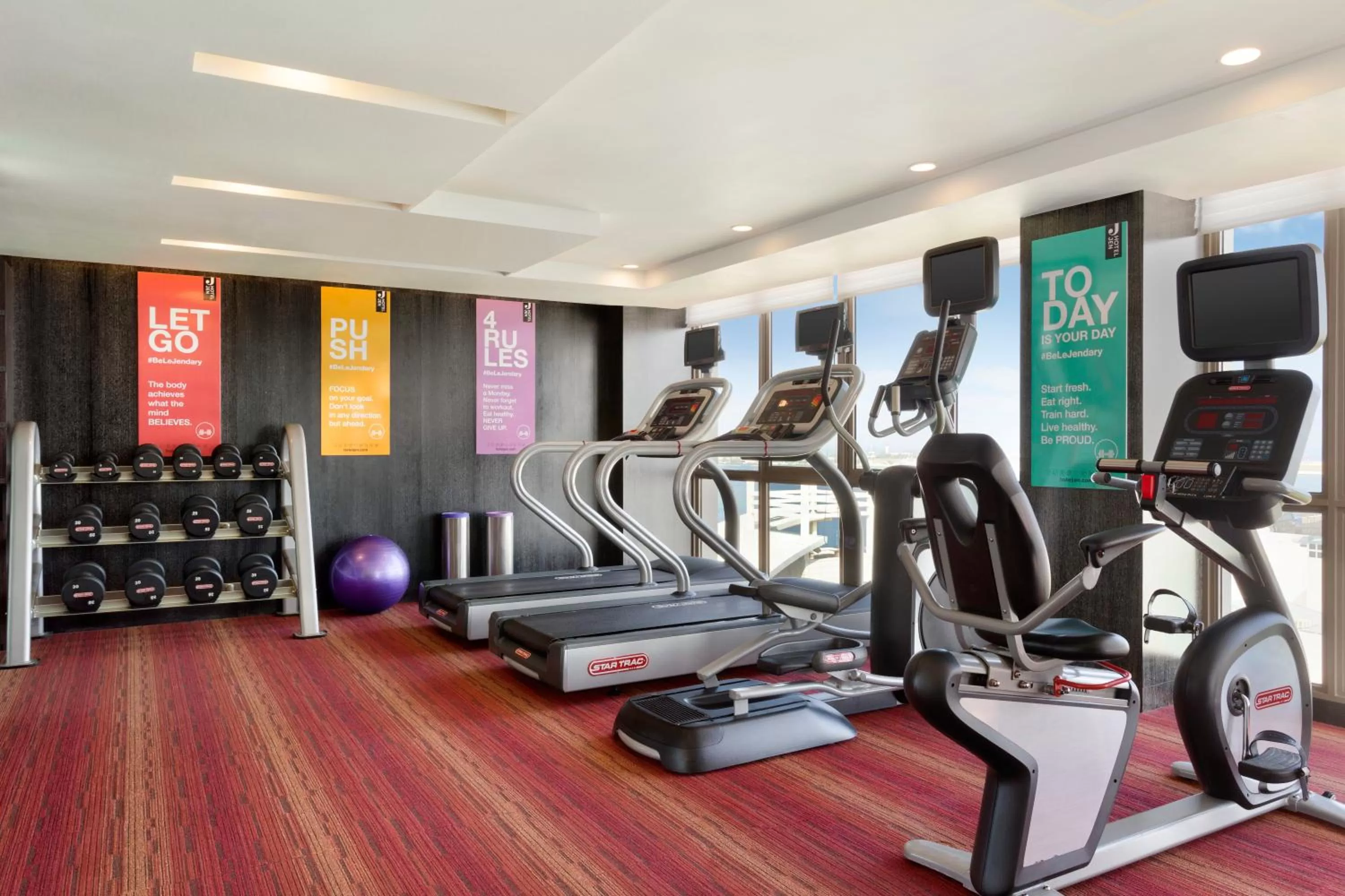 Fitness centre/facilities in Jen Maldives Male by Shangri-La