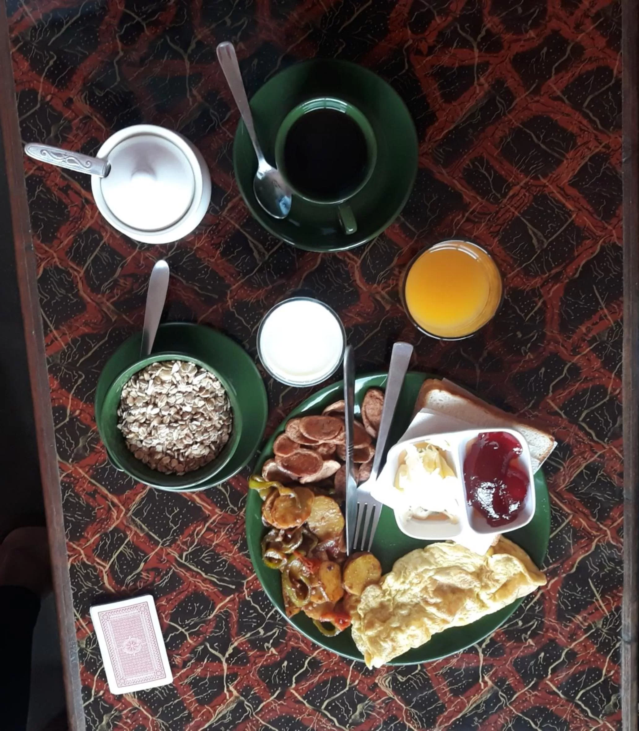 Breakfast in Hotel Nagarkot Holiday Inn