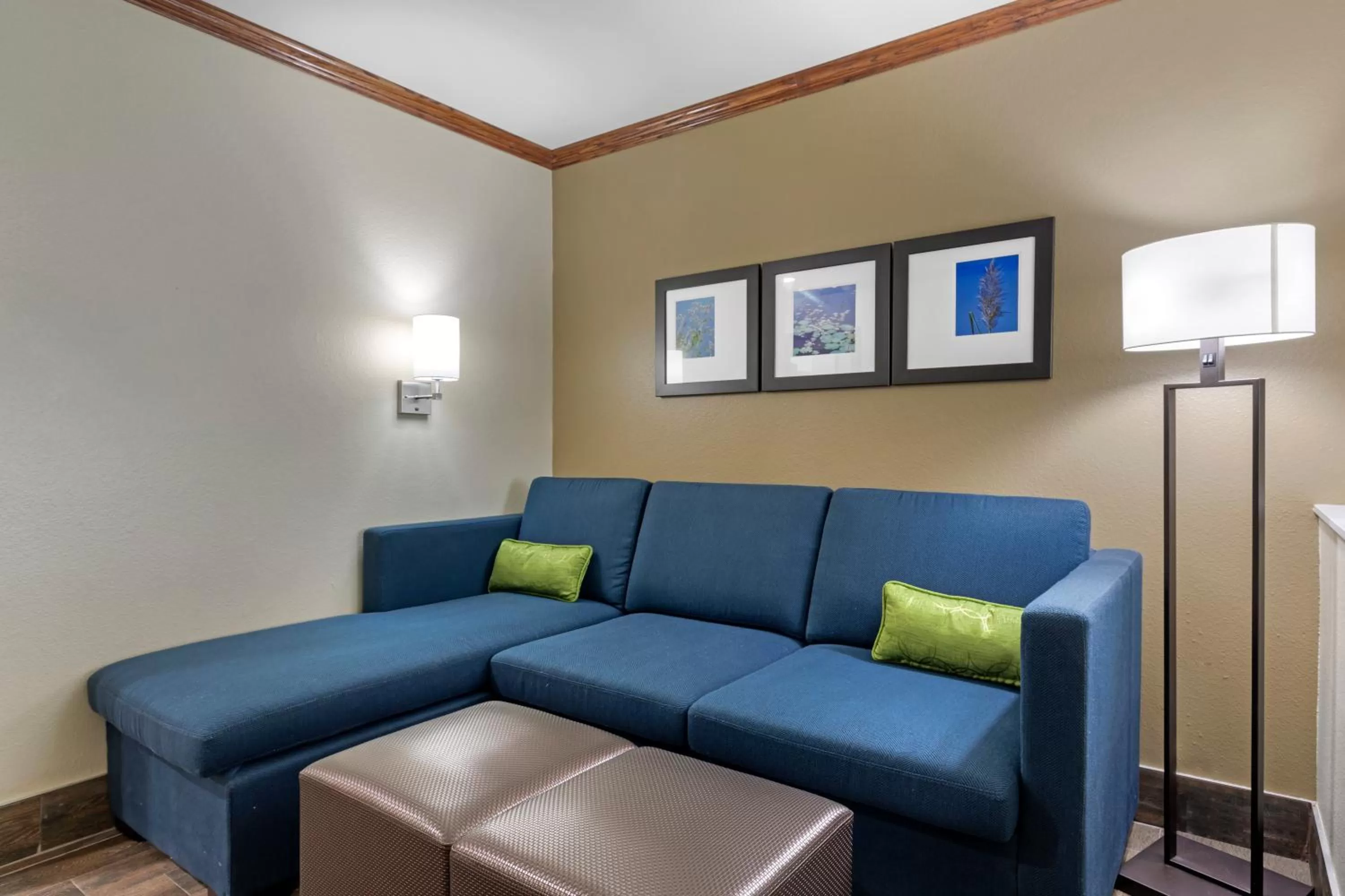 Seating area in Comfort Suites West Monroe near Ike Hamilton Expo Center