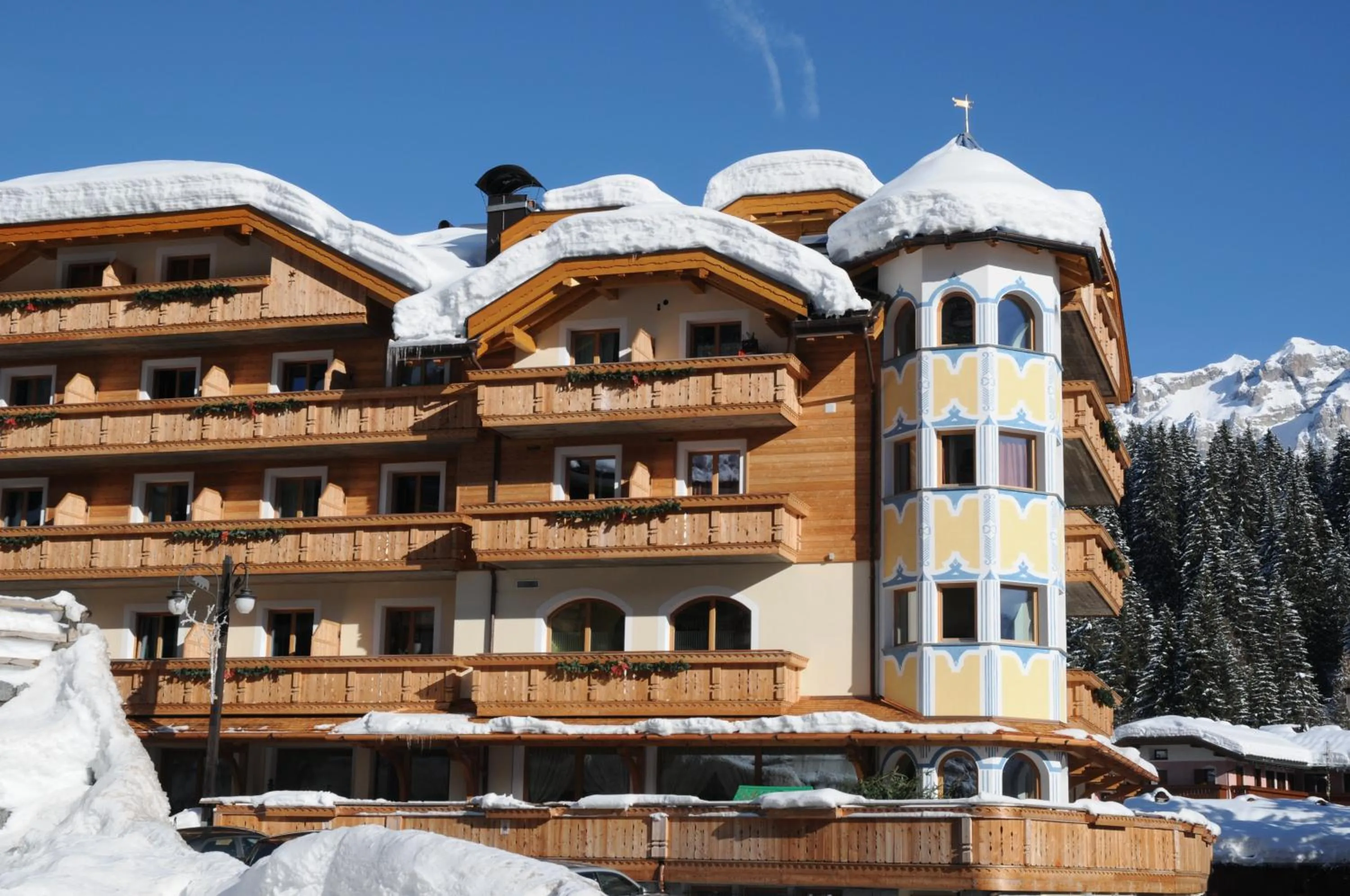 Property building in Boutique Hotel Diana