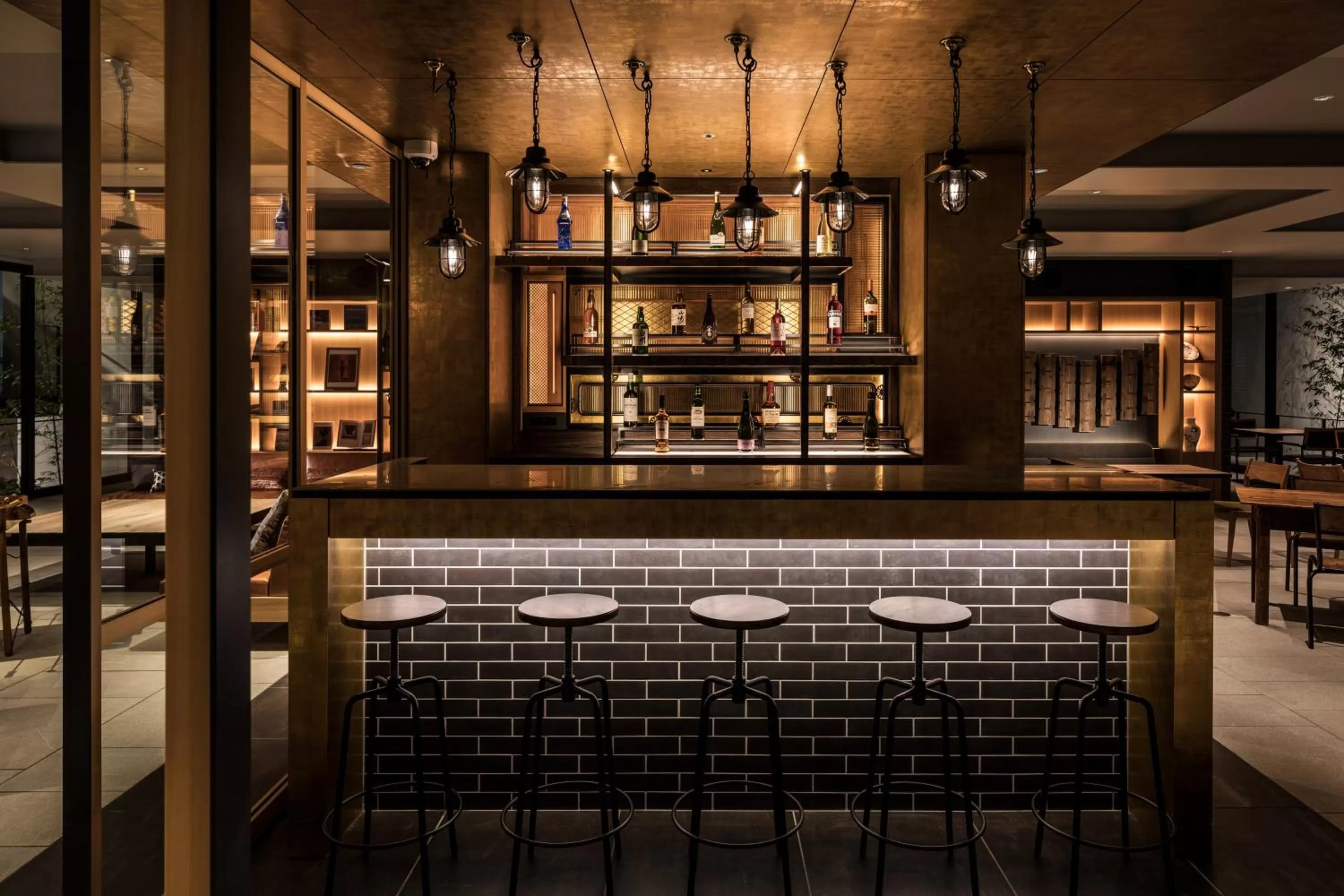 Lounge or bar in Kyoto Granbell Hotel