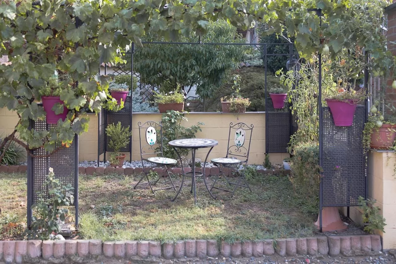 Garden in La Valle B&B