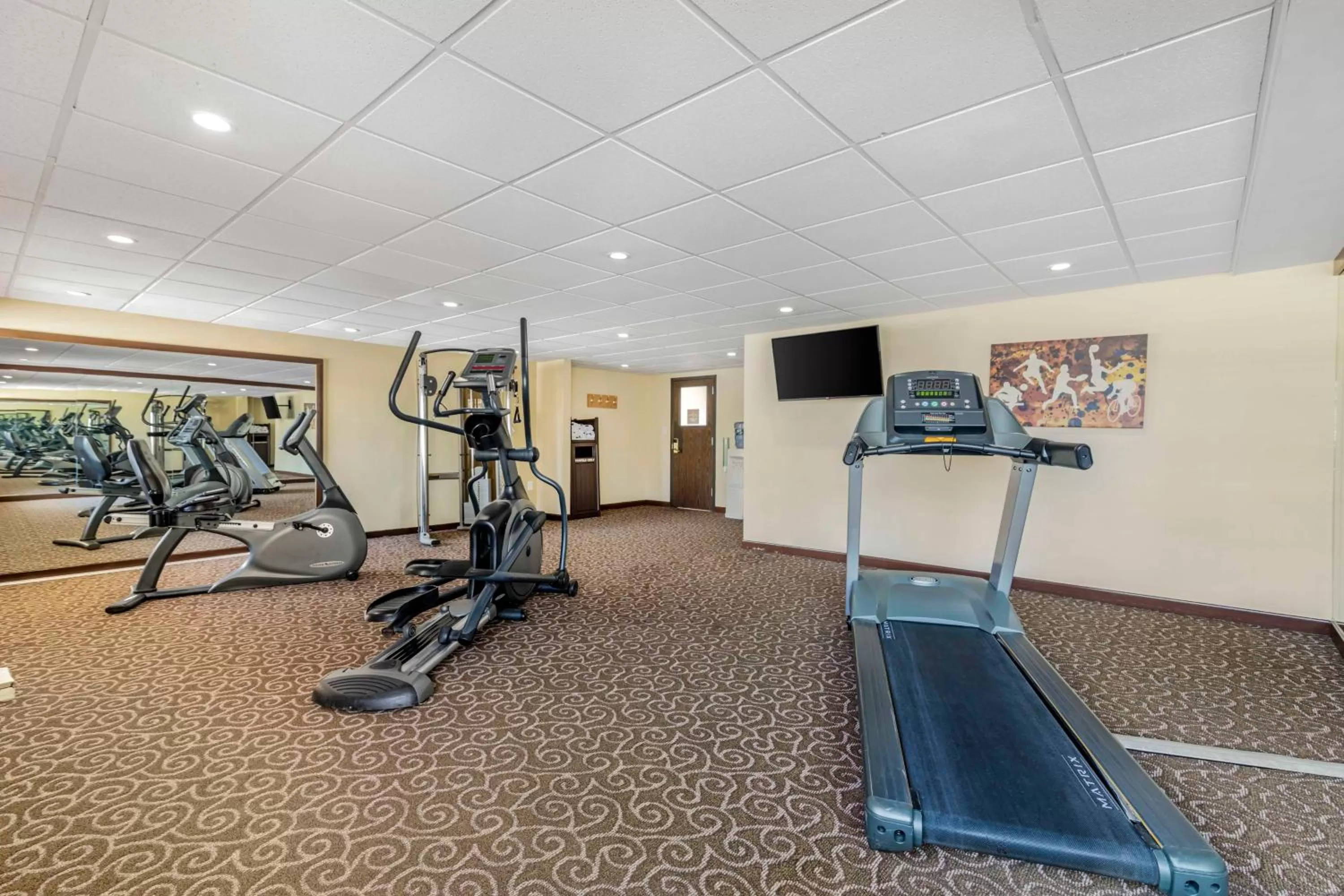 Fitness centre/facilities in Best Western Plus Augusta Civic Center Inn