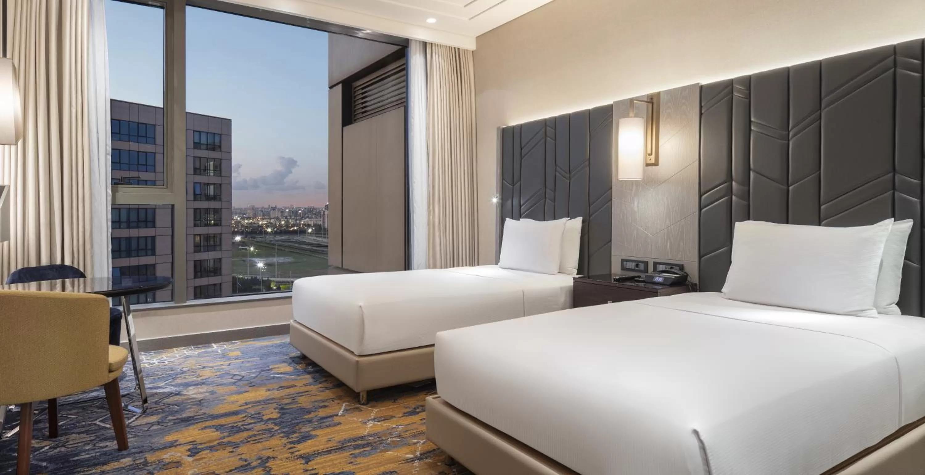 Bed in Hilton Istanbul Bakirkoy