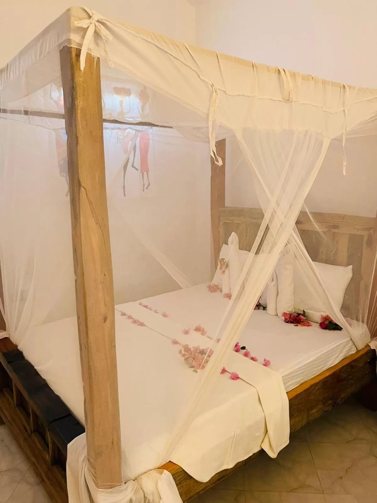 Bed in Babalao Bungalows