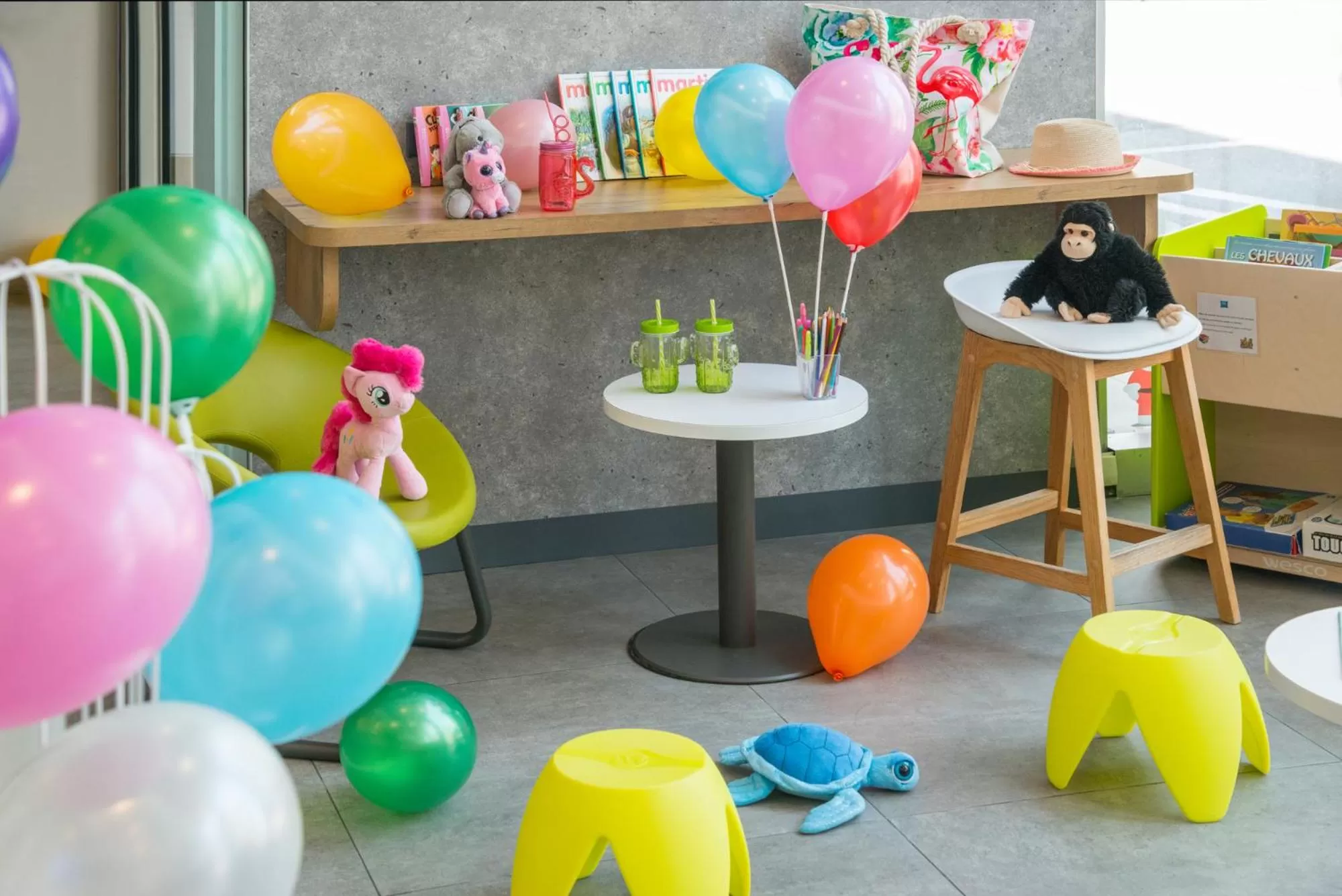 Children play ground in ibis budget Nice Californie Lenval