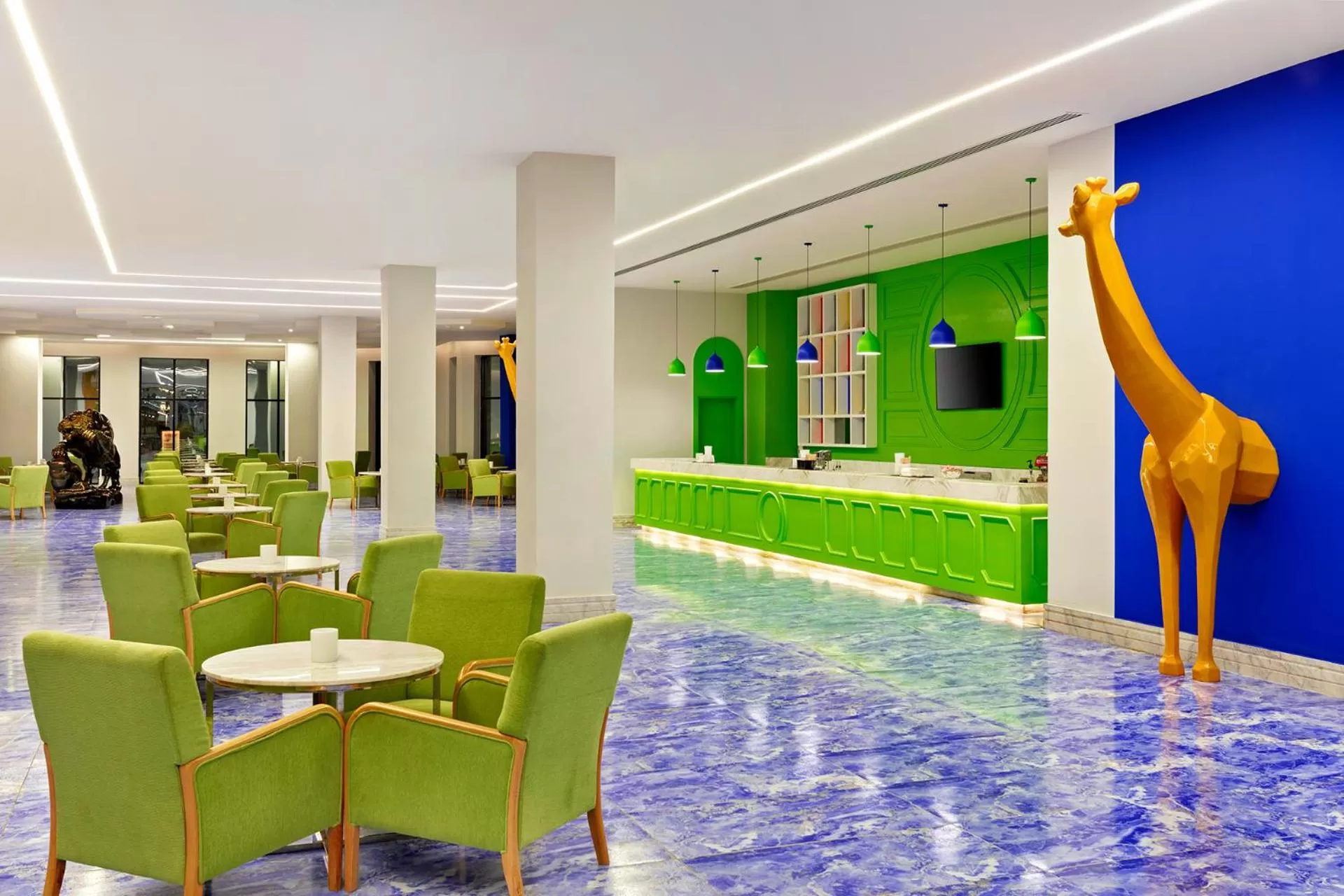 Lounge or bar in Pickalbatros Jungle Aqua Park - Neverland Hurghada