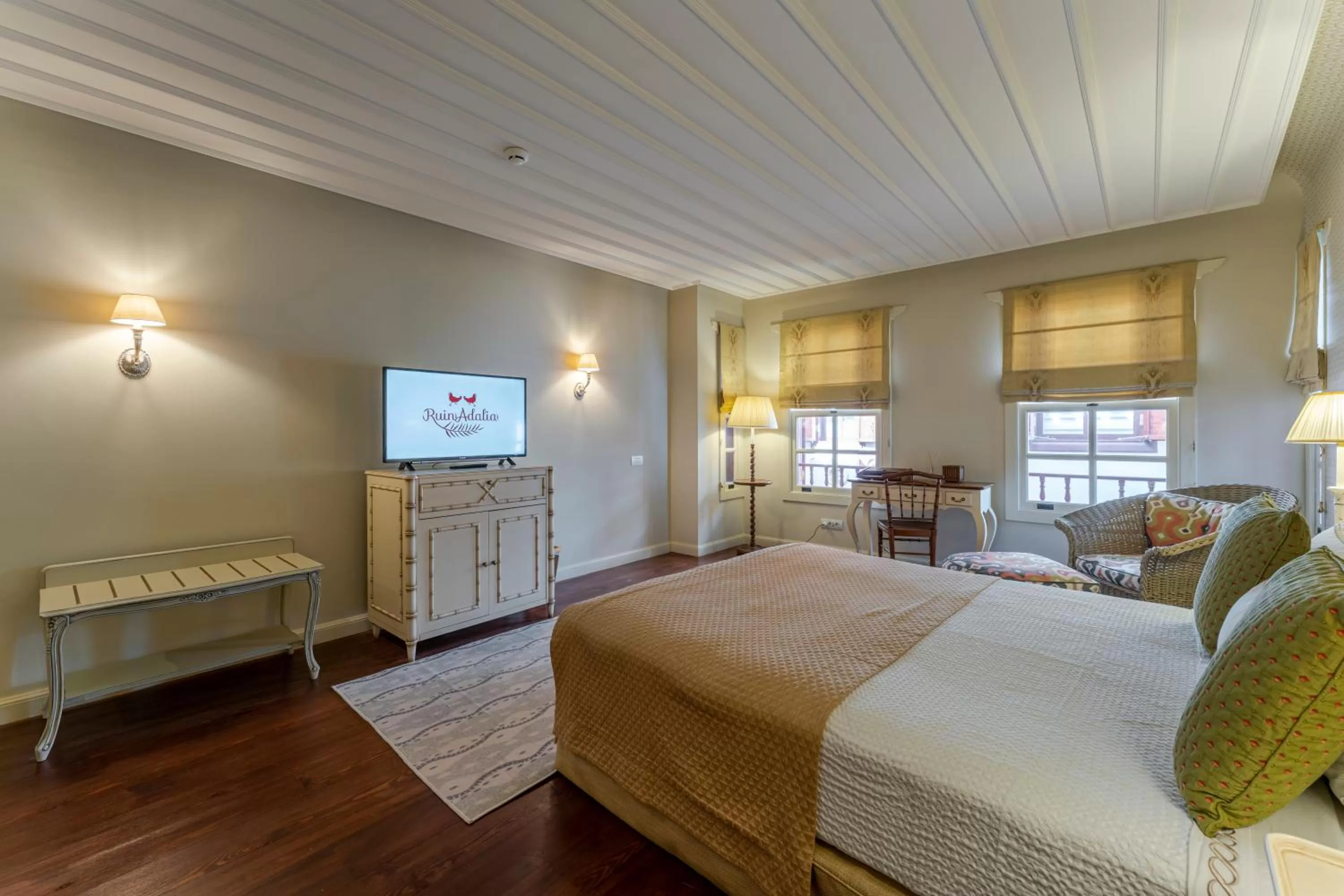 Photo of the whole room, Bed in RuinAdalia Hotel - Adult Only