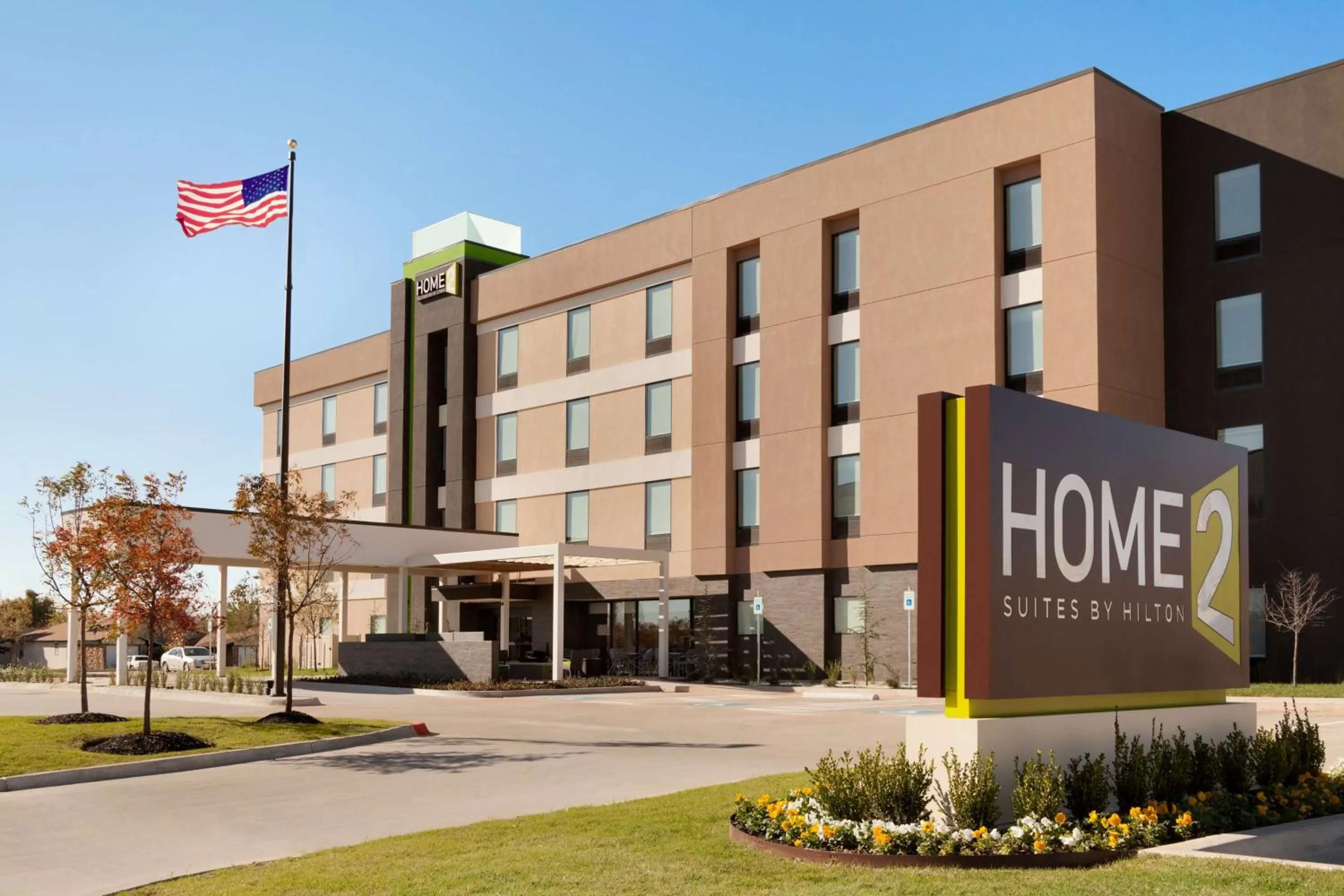 Property building in Home2 Suites by Hilton Oklahoma City South