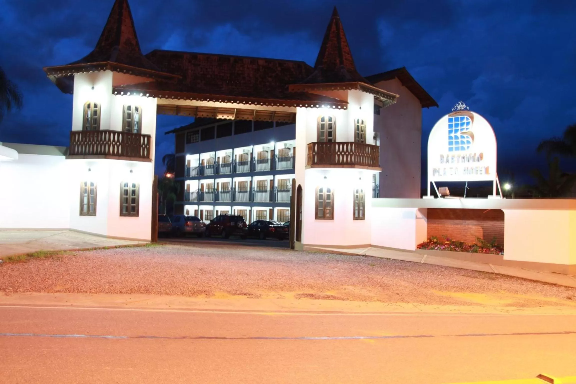 Night, Property Building in Bartholo Plaza Hotel