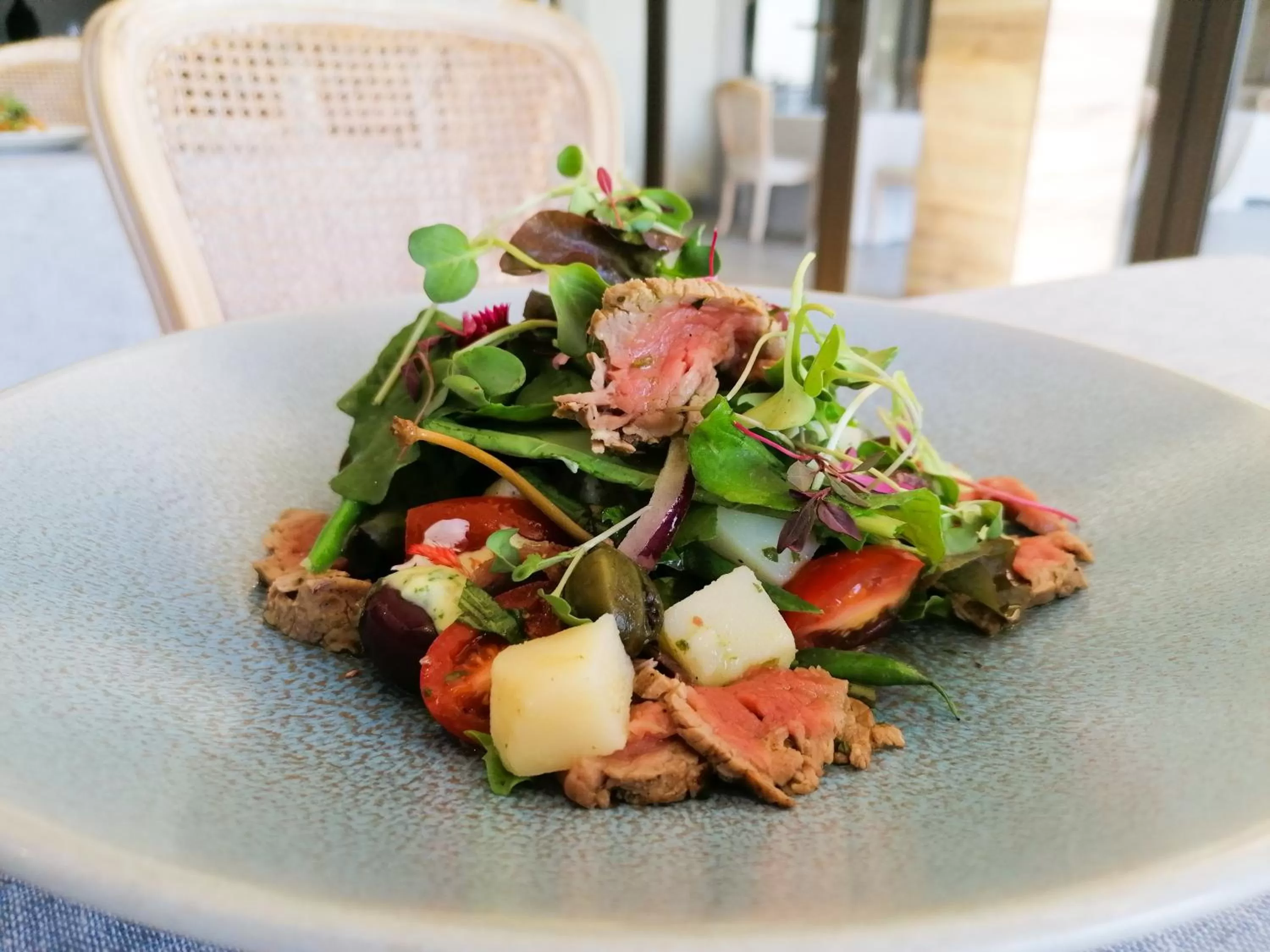 Food in Endless Horizons Boutique Hotel