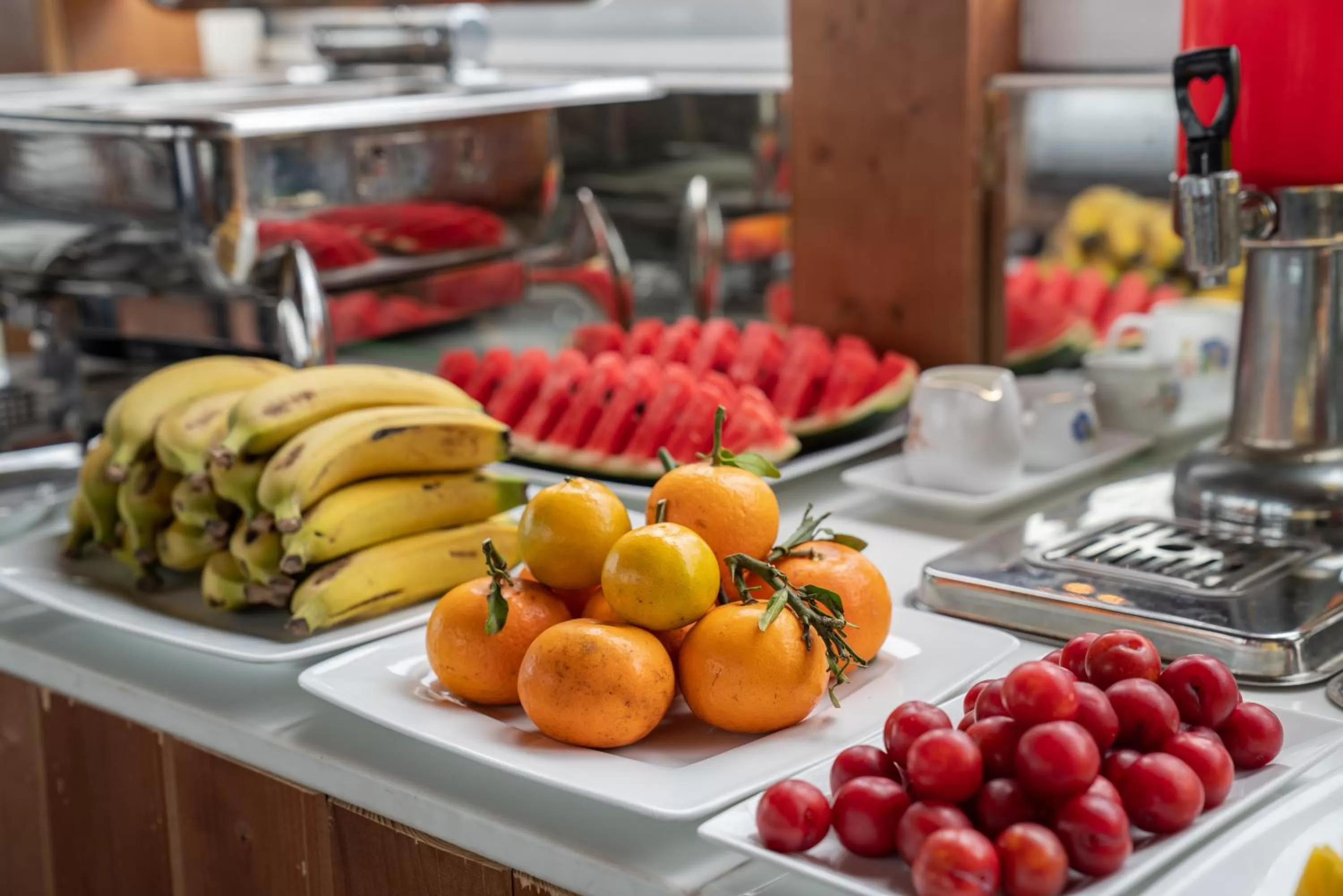 Buffet breakfast in Hanoi Morning Hotel