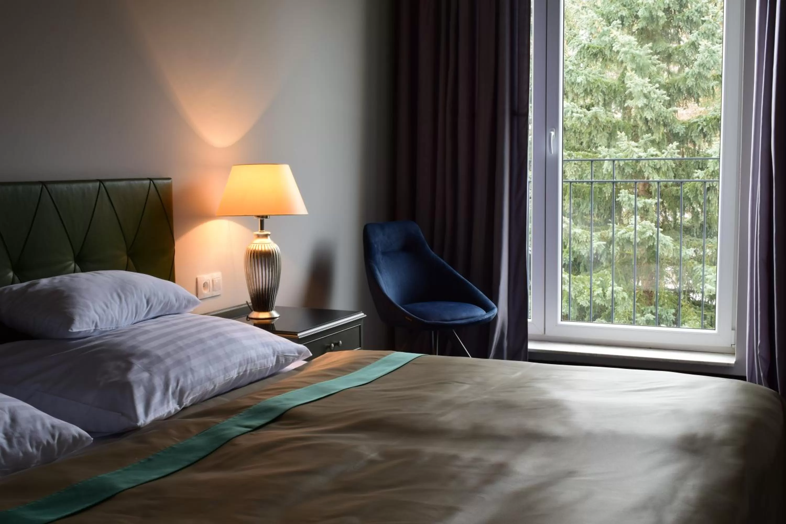 Decorative detail, Bed in Parkhotel Carlsbad Inn