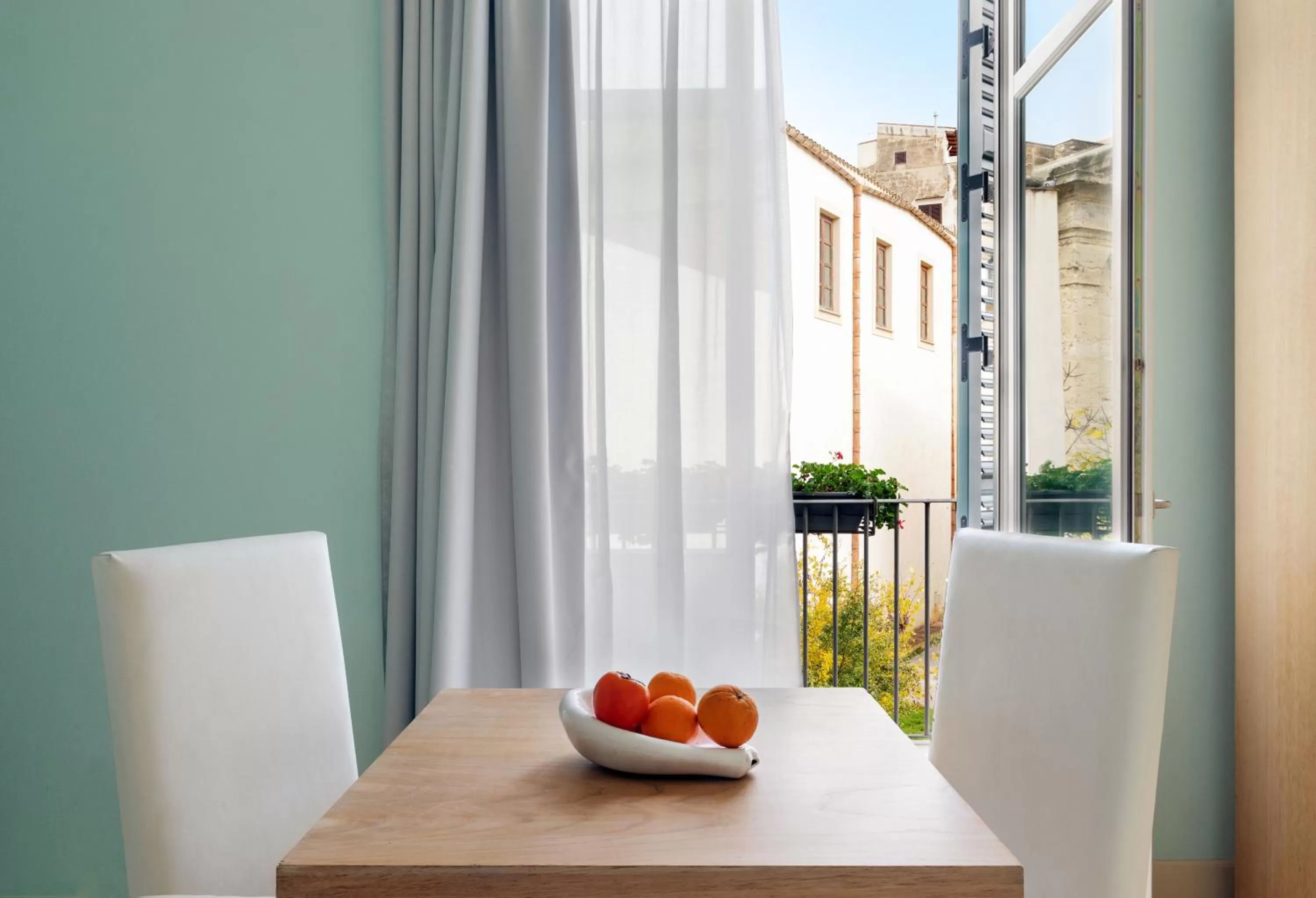Balcony/Terrace in Palazzo Brunaccini Boutique Hotel