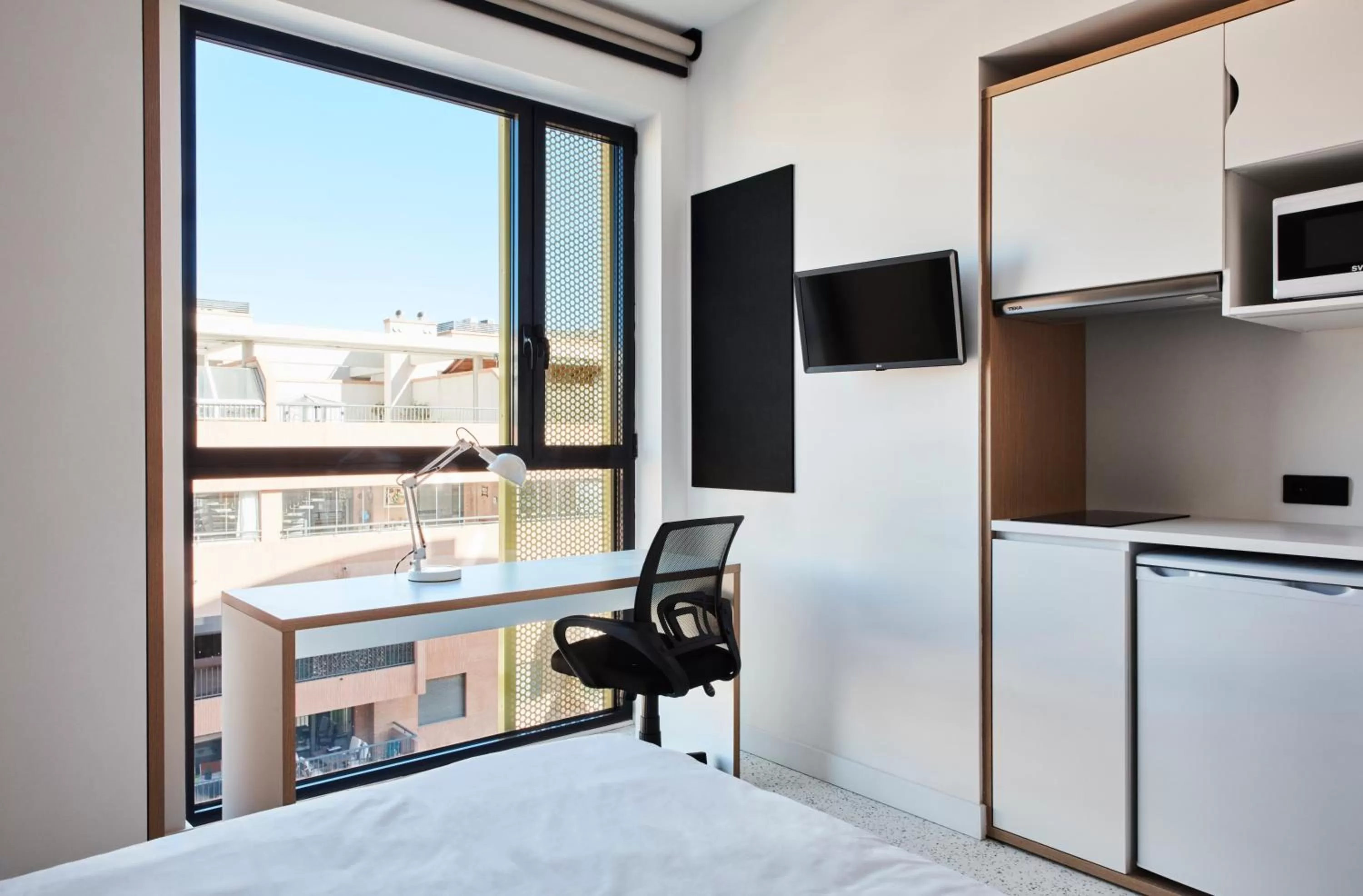 Kitchen or kitchenette, Bed in Resa Patacona