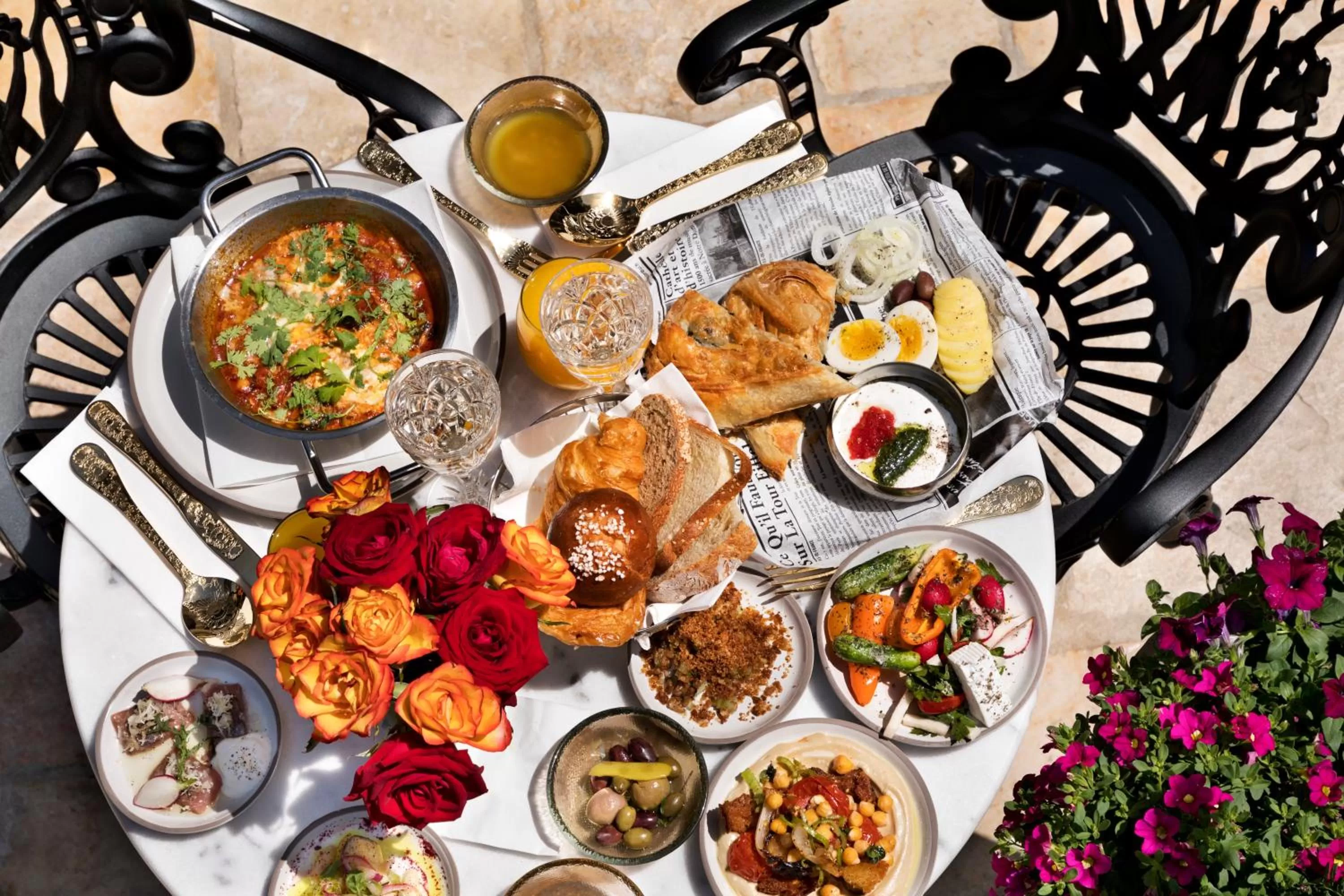 Breakfast in Villa Brown Jerusalem, a member of Brown Hotels