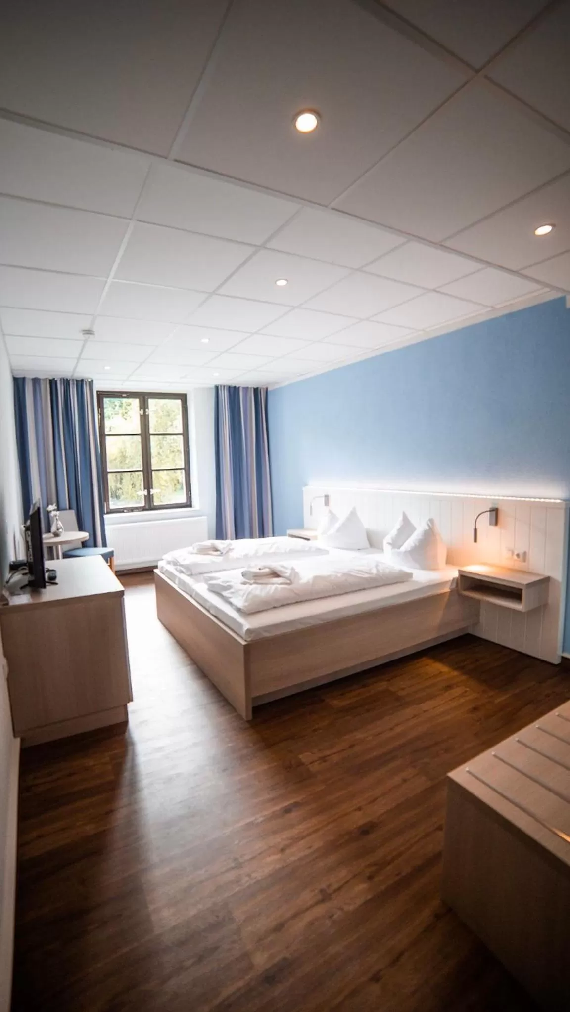 Bed in Gasthaus Zur Fähre