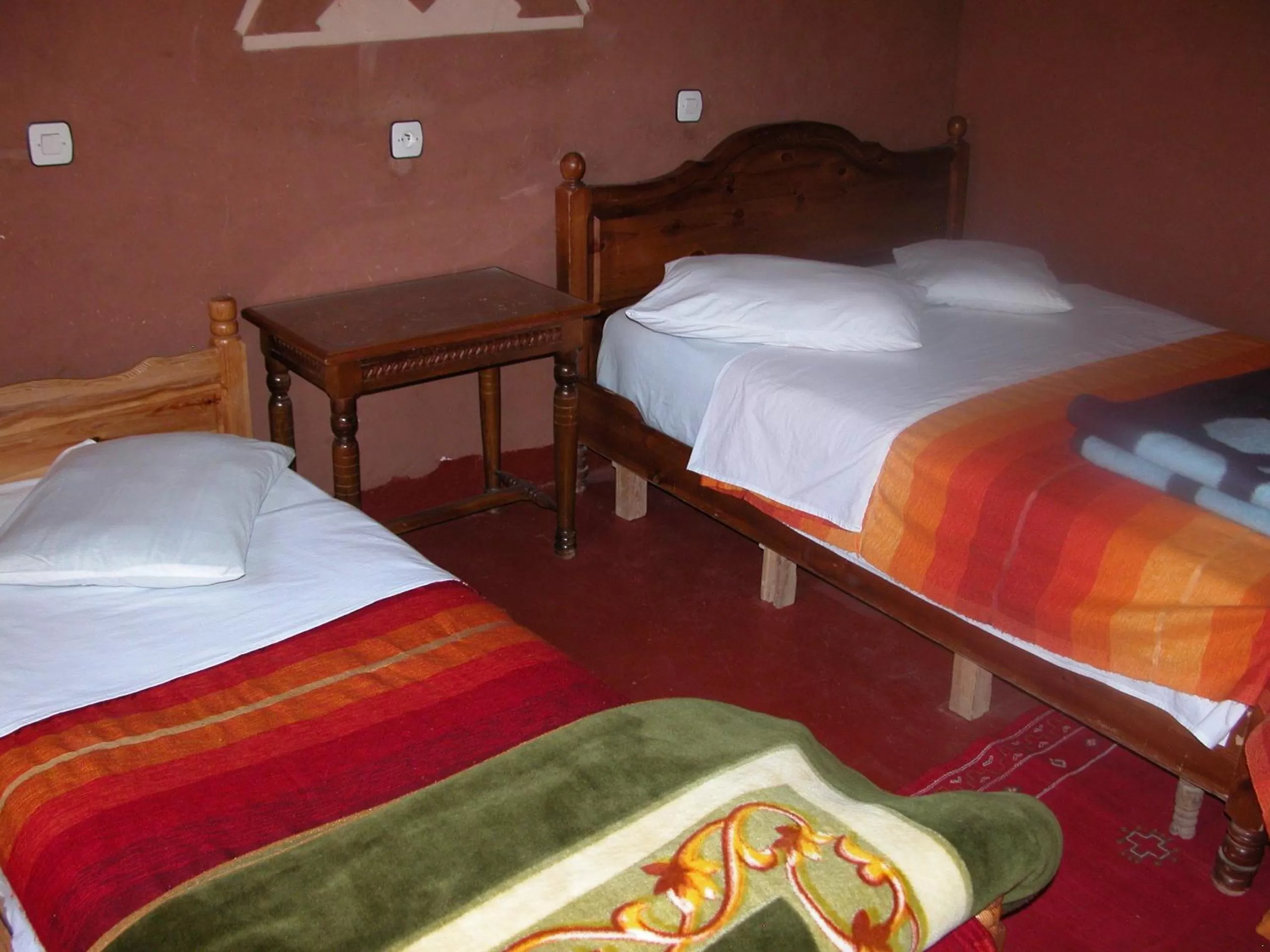 Bed in Maison d'Hôte Valentine