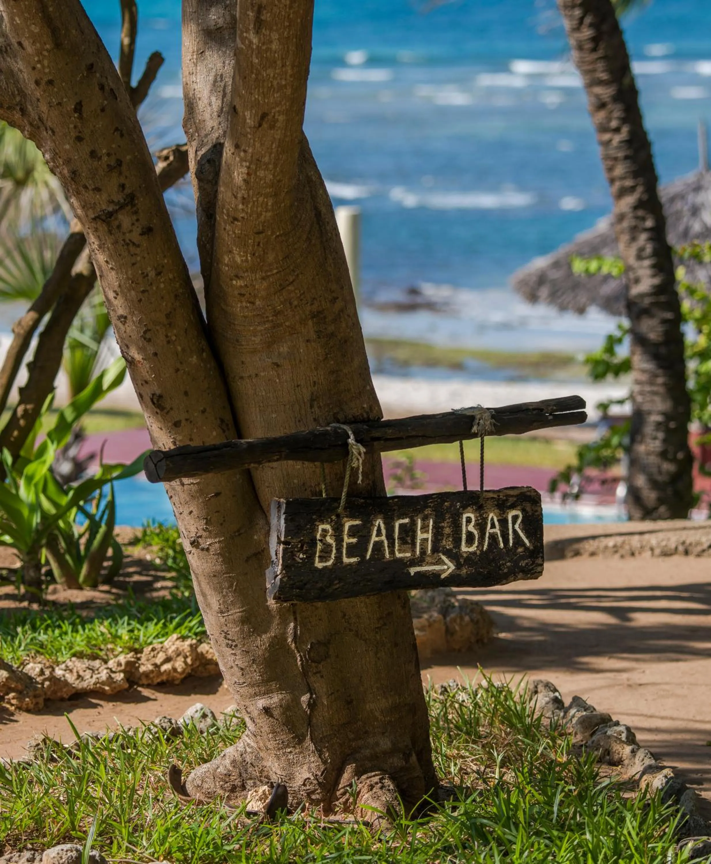 Decorative detail in Amani Beach Resort