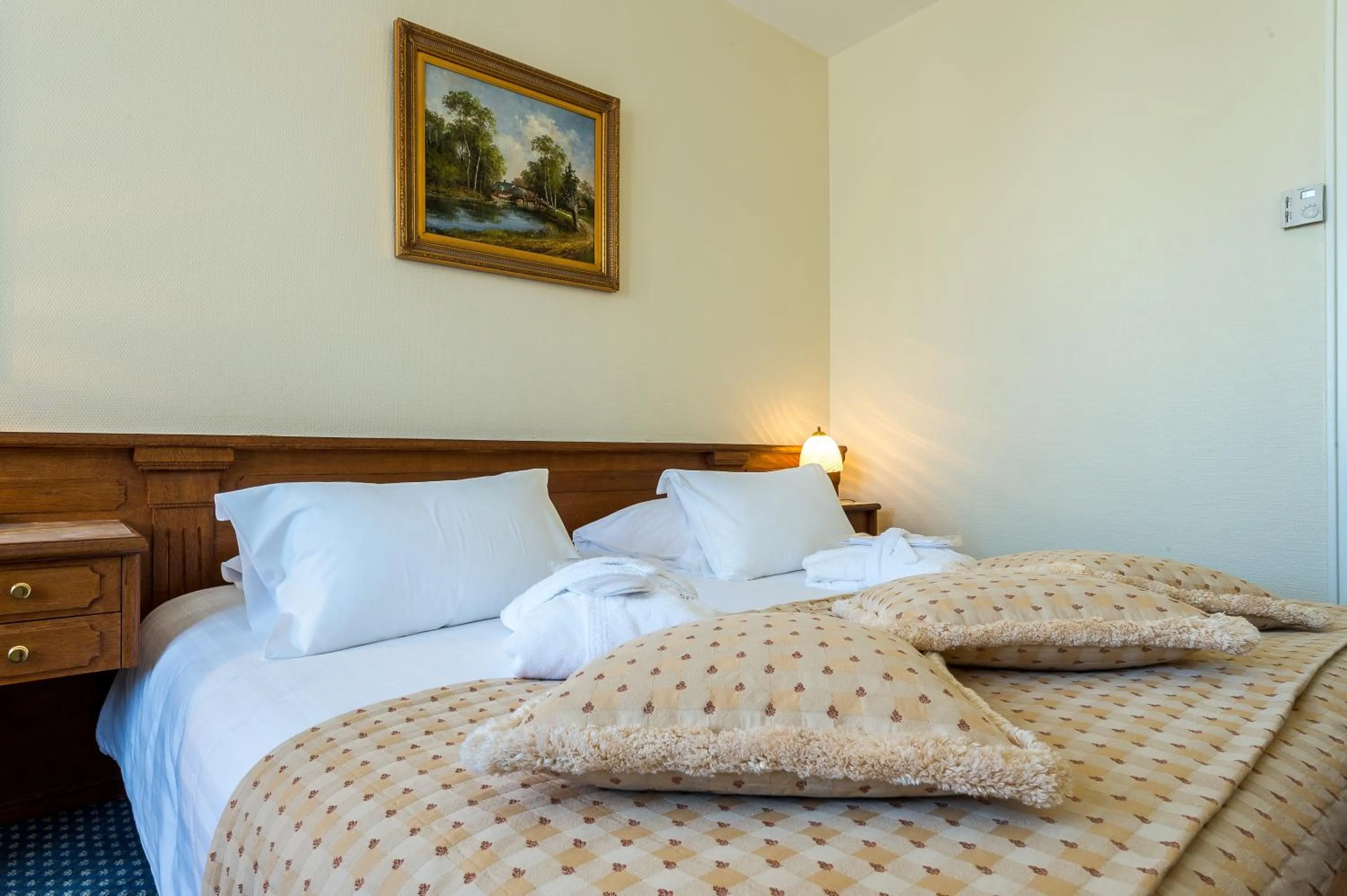 Bed in Hotel Century