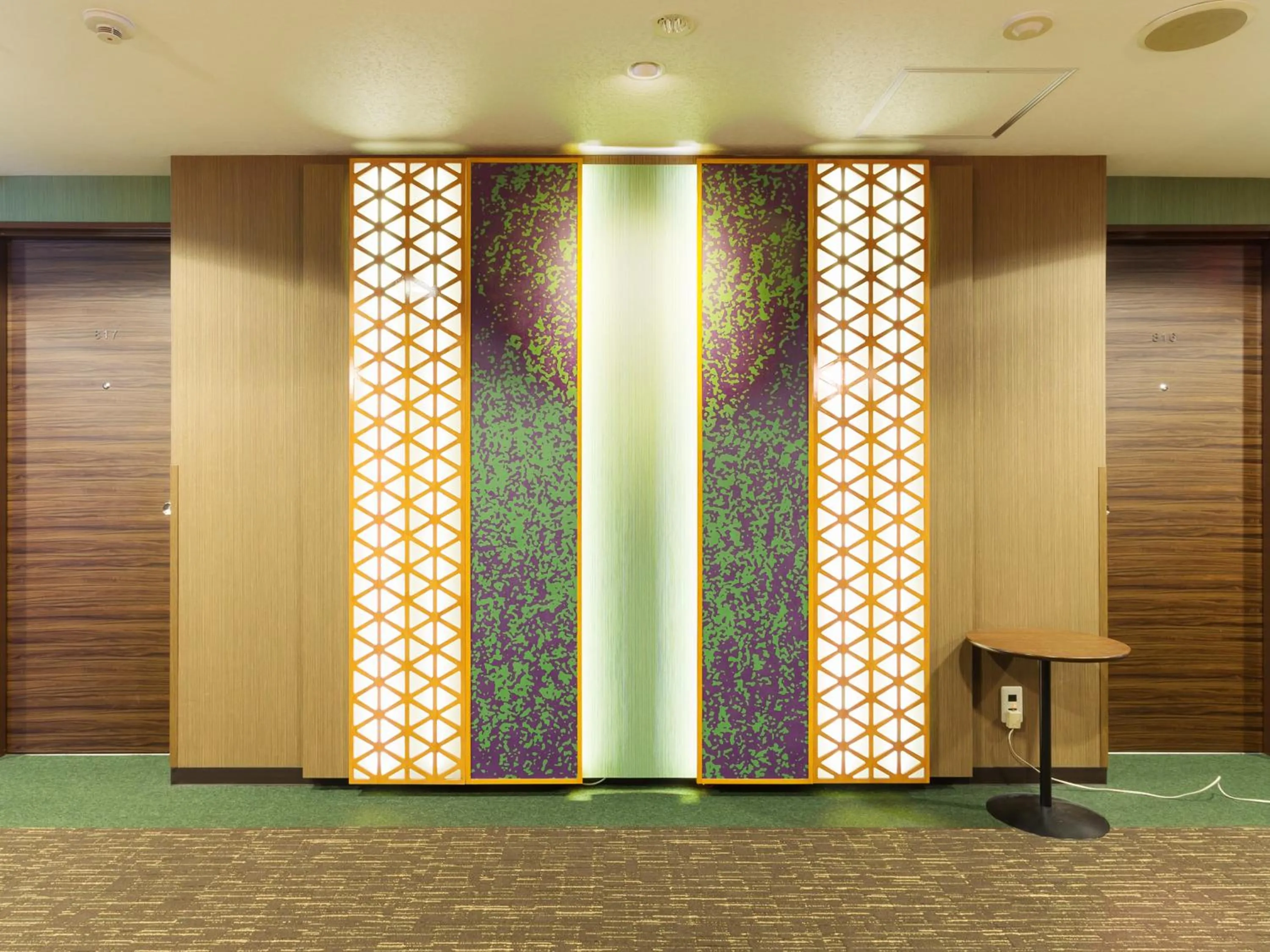 Decorative detail in Hotel Wing International Nagoya