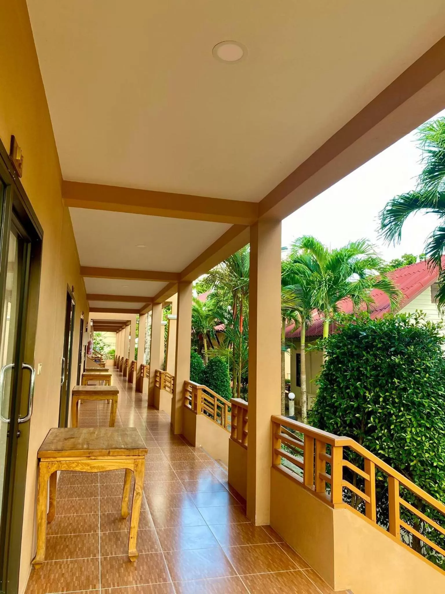 Balcony/Terrace in Kaibae Hut Resort