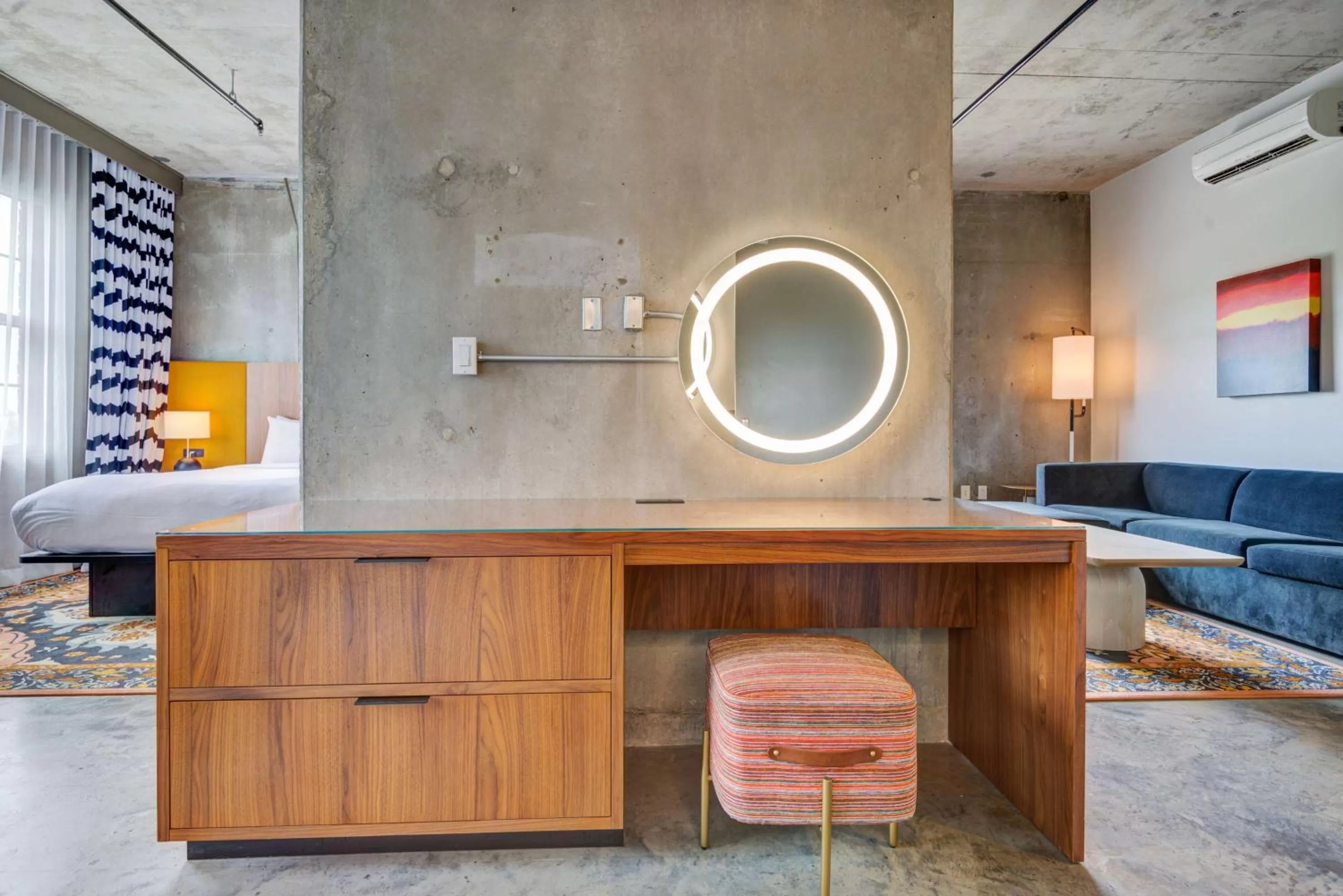 Bed in NYLO Dallas Plano Hotel, Tapestry Collection by Hilton