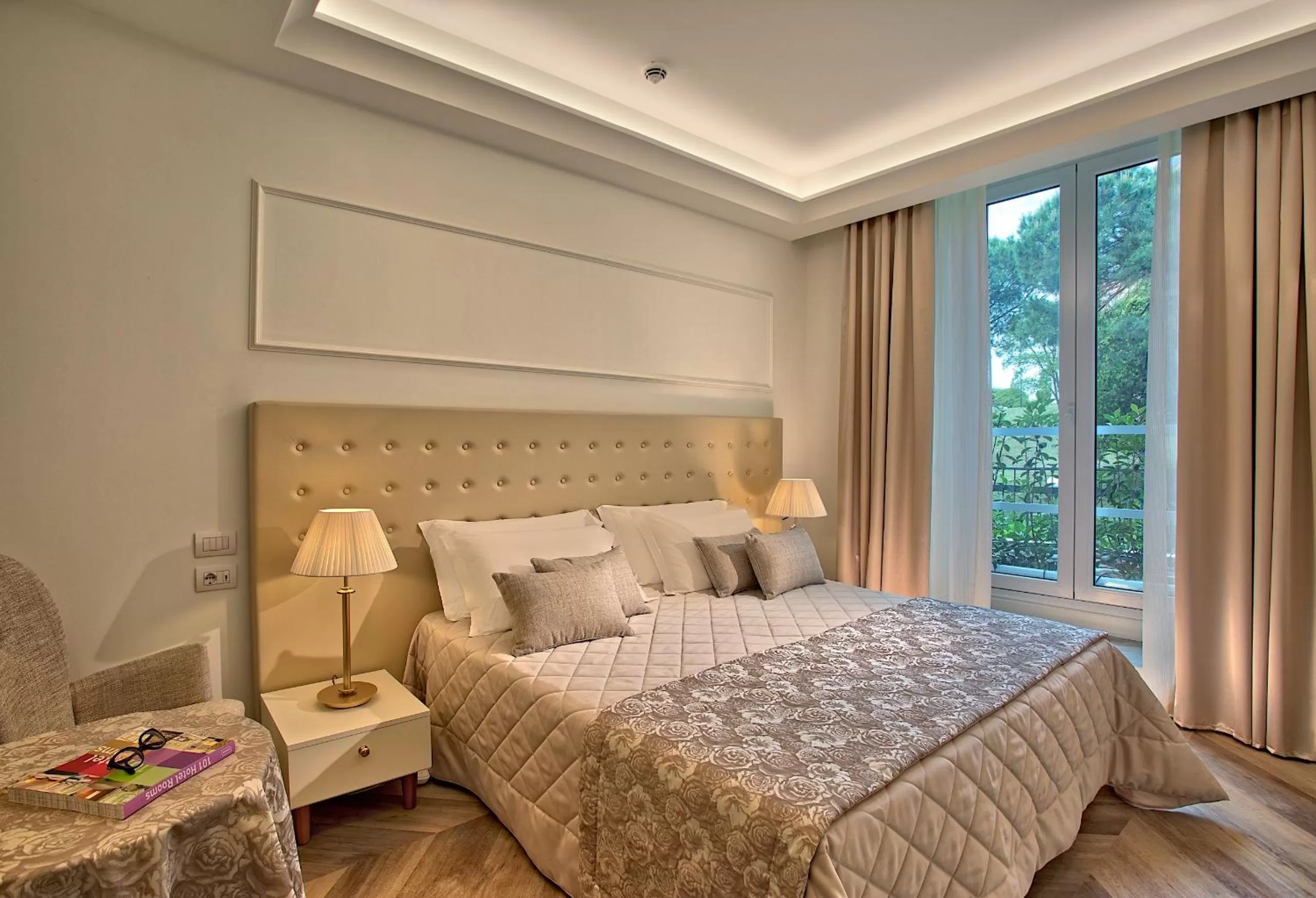 Bedroom, Bed in Hotel Eliseo Terme